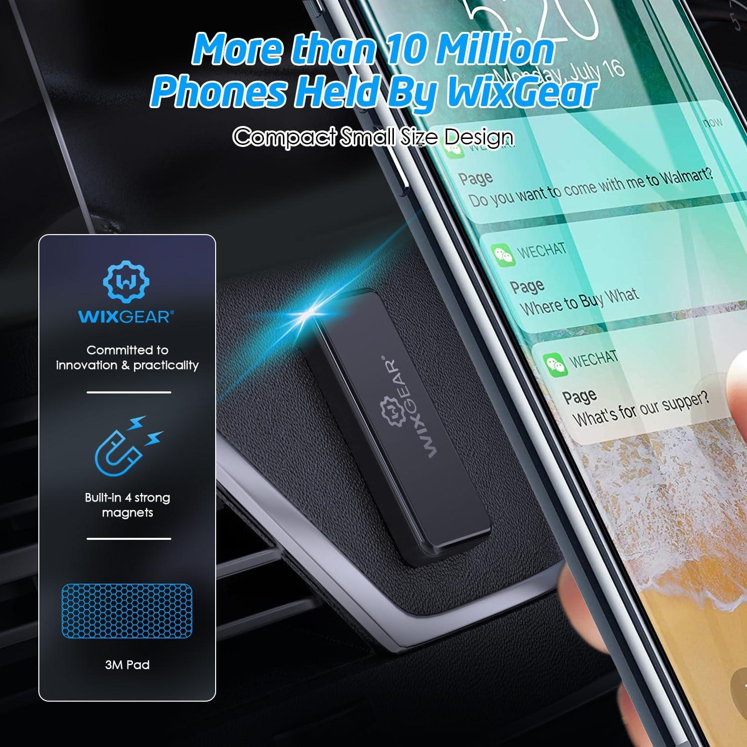 Soporte Magnético para Teléfono WixGear - Adherente Universal