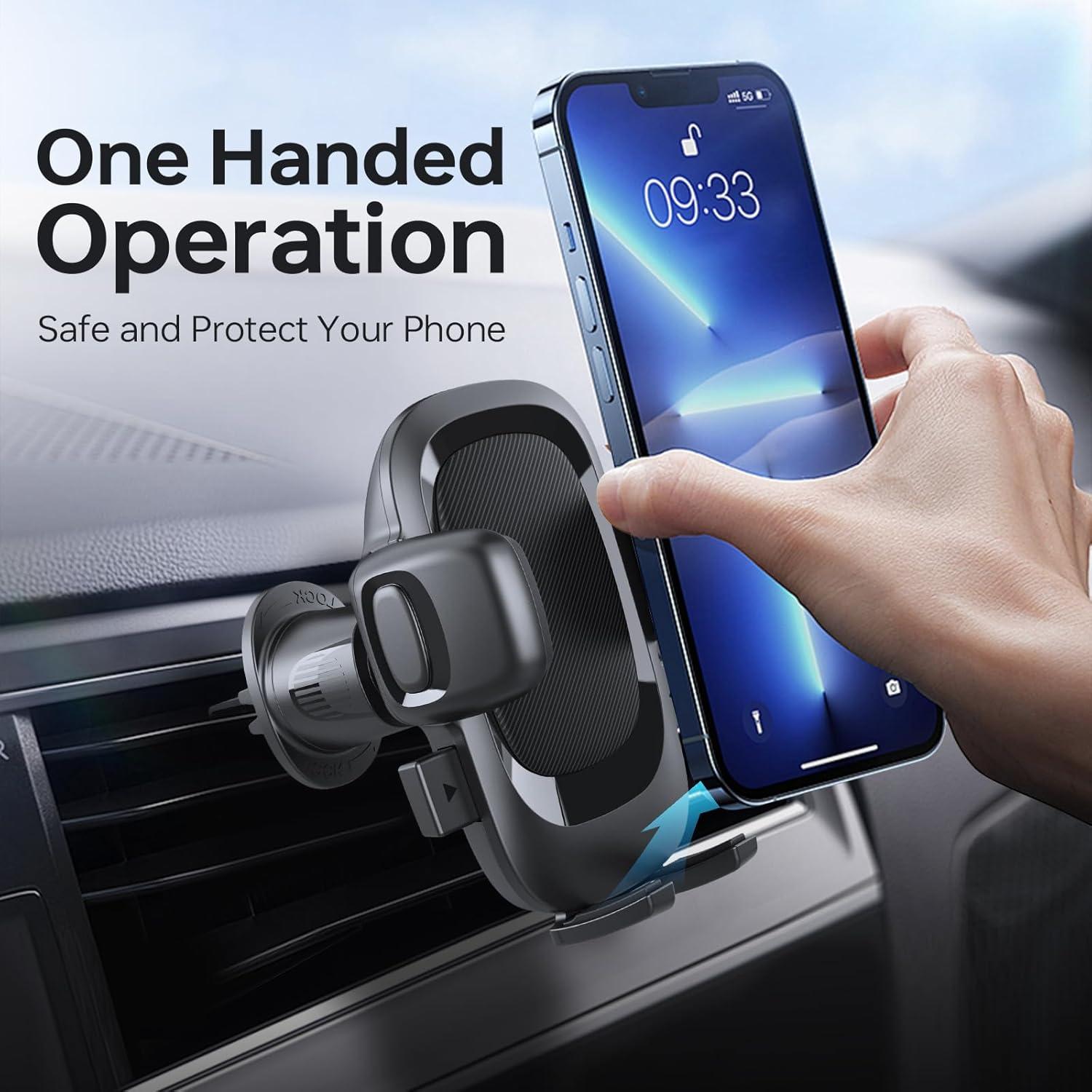 Soporte para Teléfono de Coche Mechrig 2025 360° Ajustable