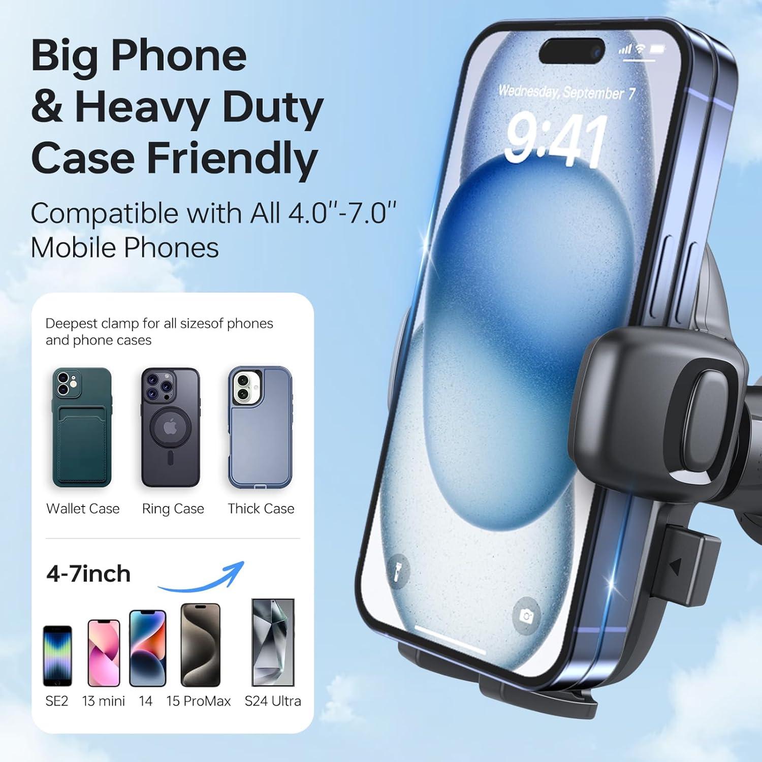 Soporte para Teléfono de Coche Mechrig 2025 360° Ajustable