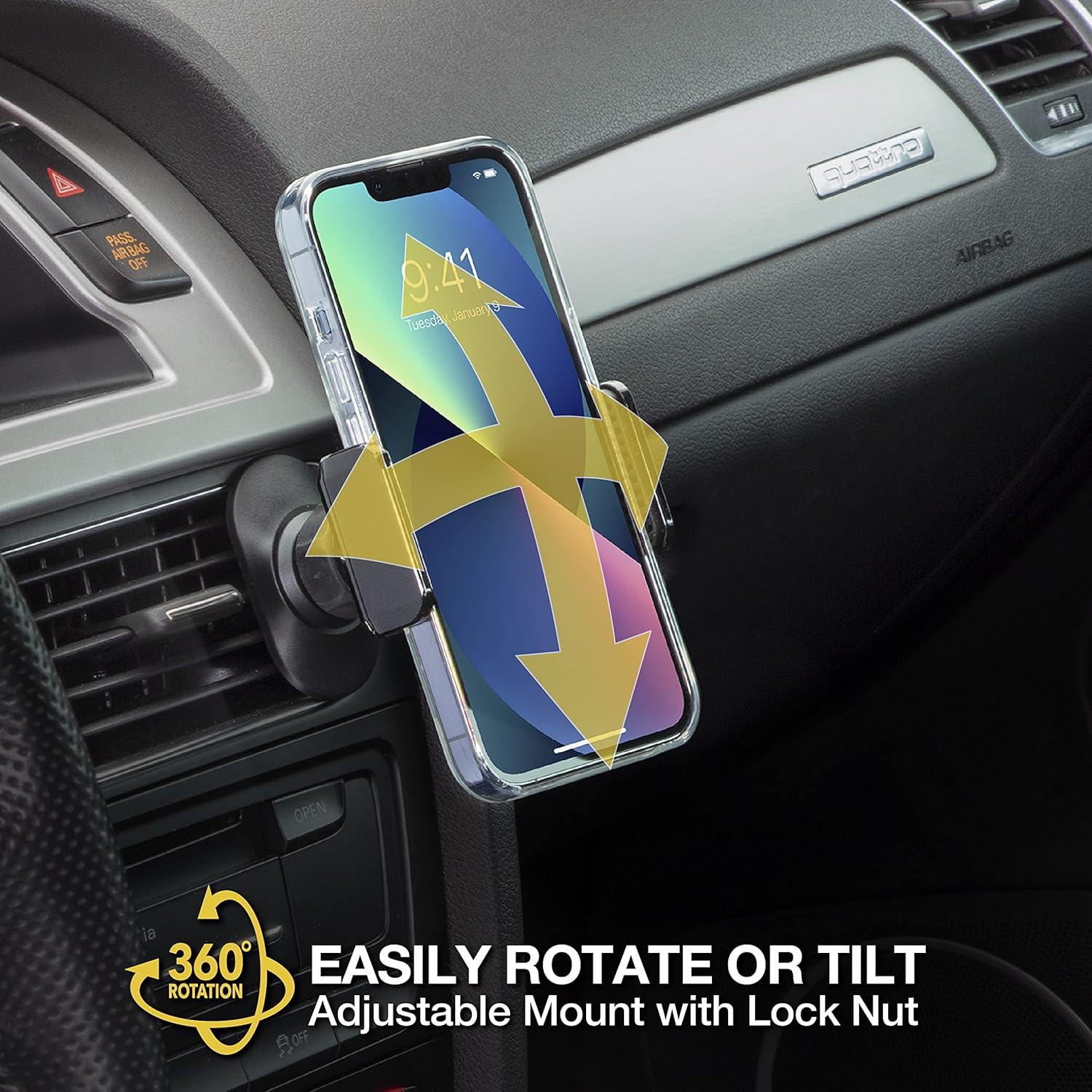 Soporte para teléfono Scosche UH4DVM-SP 2-en-1 ajustable