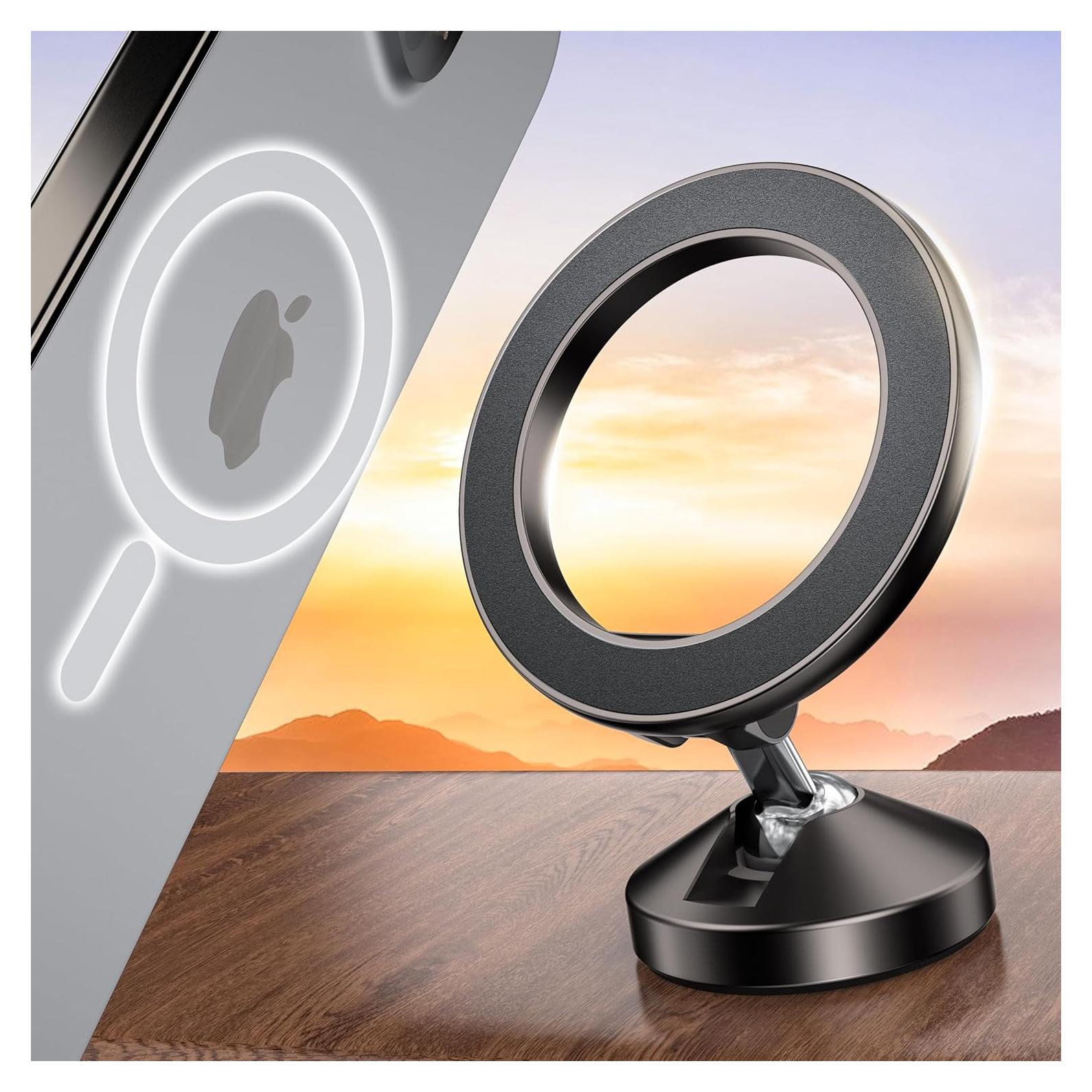 Soporte para Coche Magsafe LOXP CH-01 Gris Espacial 360°