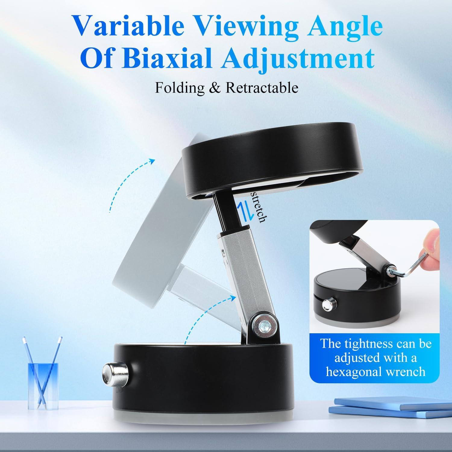 Soporte para teléfono magnético Diinou plegable y ajustable
