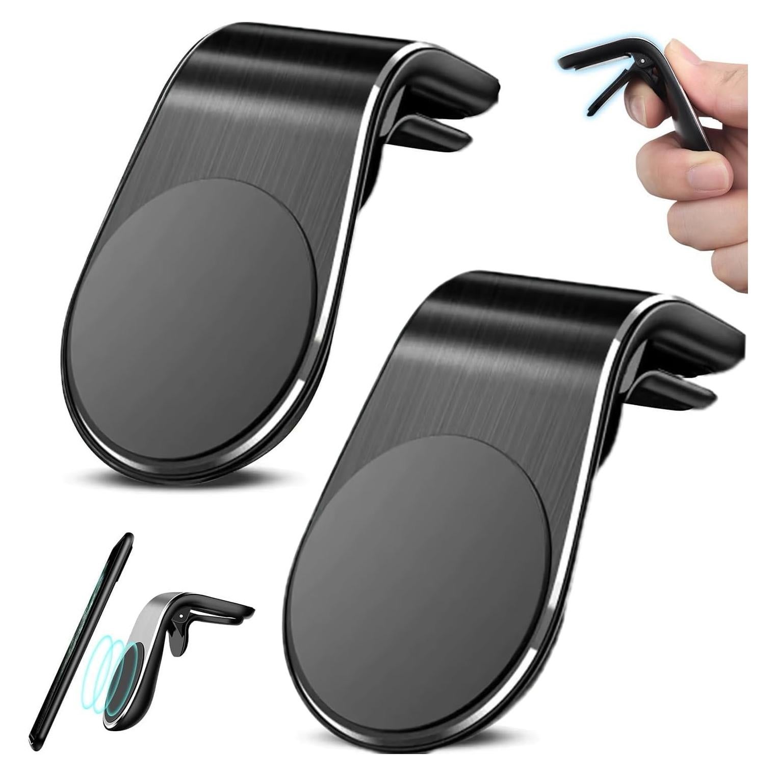 Soporte Magnético para Teléfono Móvil Marveher 360° Negro