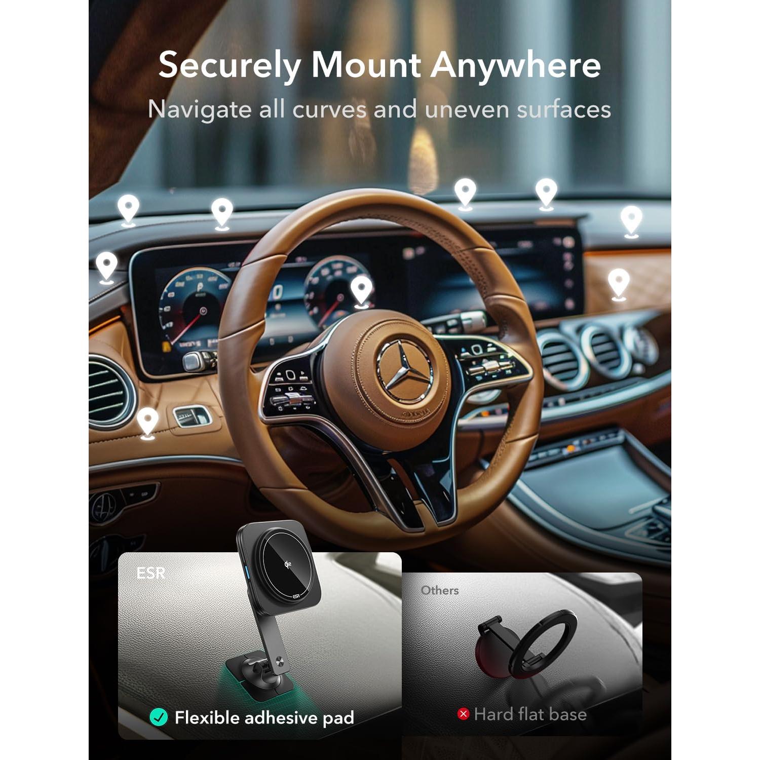 Cargador Inalámbrico MagSafe ESR 15W para iPhone 16/15/14/13/12