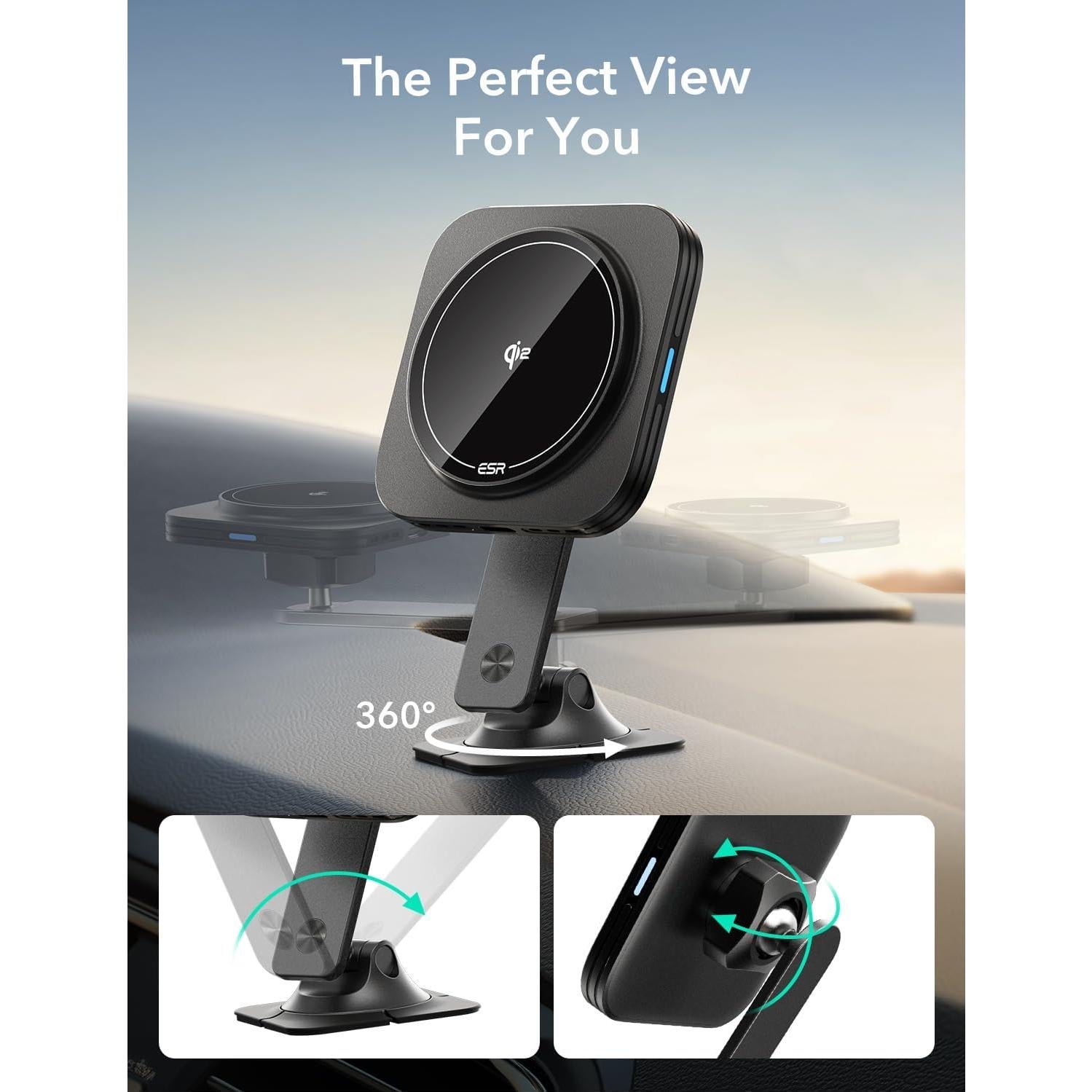 Cargador Inalámbrico MagSafe ESR 15W para iPhone 16/15/14/13/12