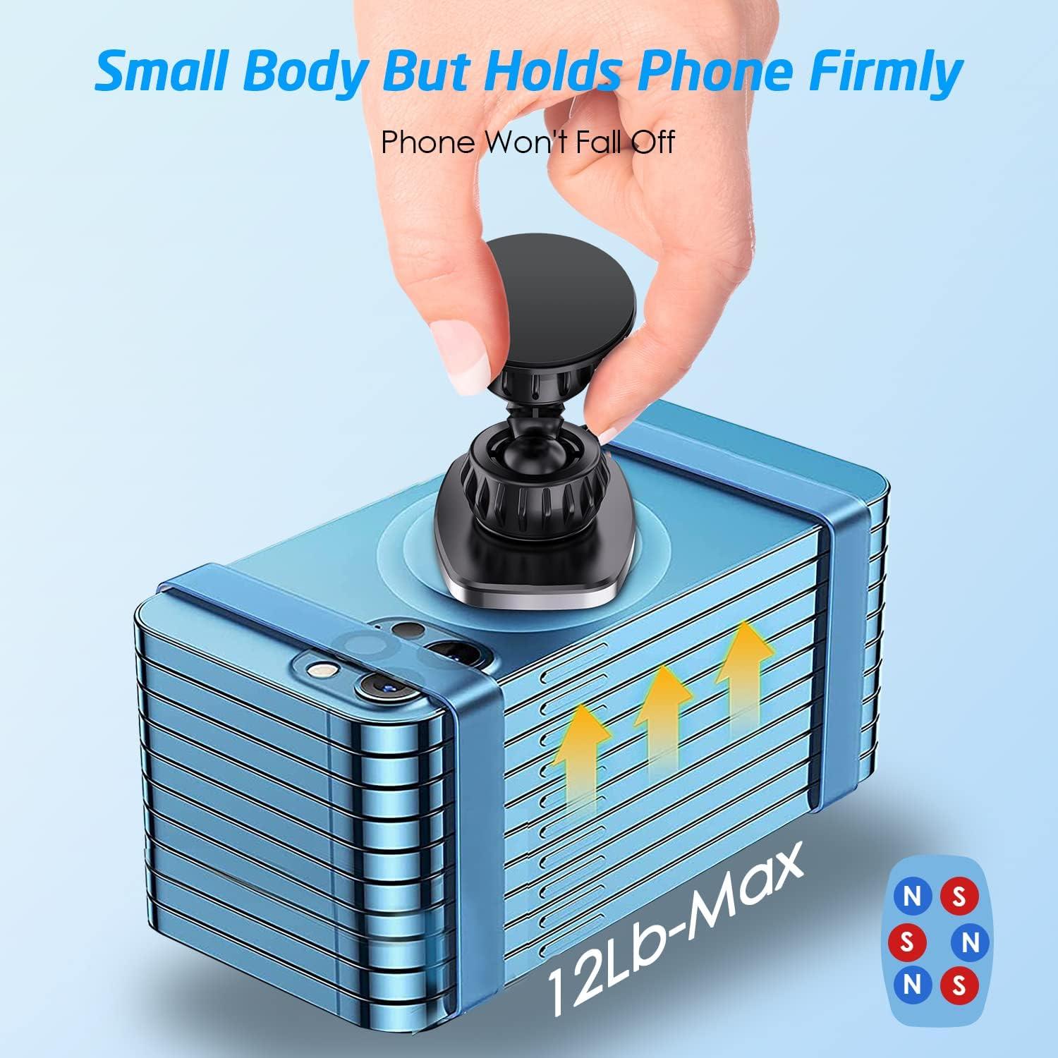 Soporte Magnético Adhesivo Giratorio WixGear para Teléfono