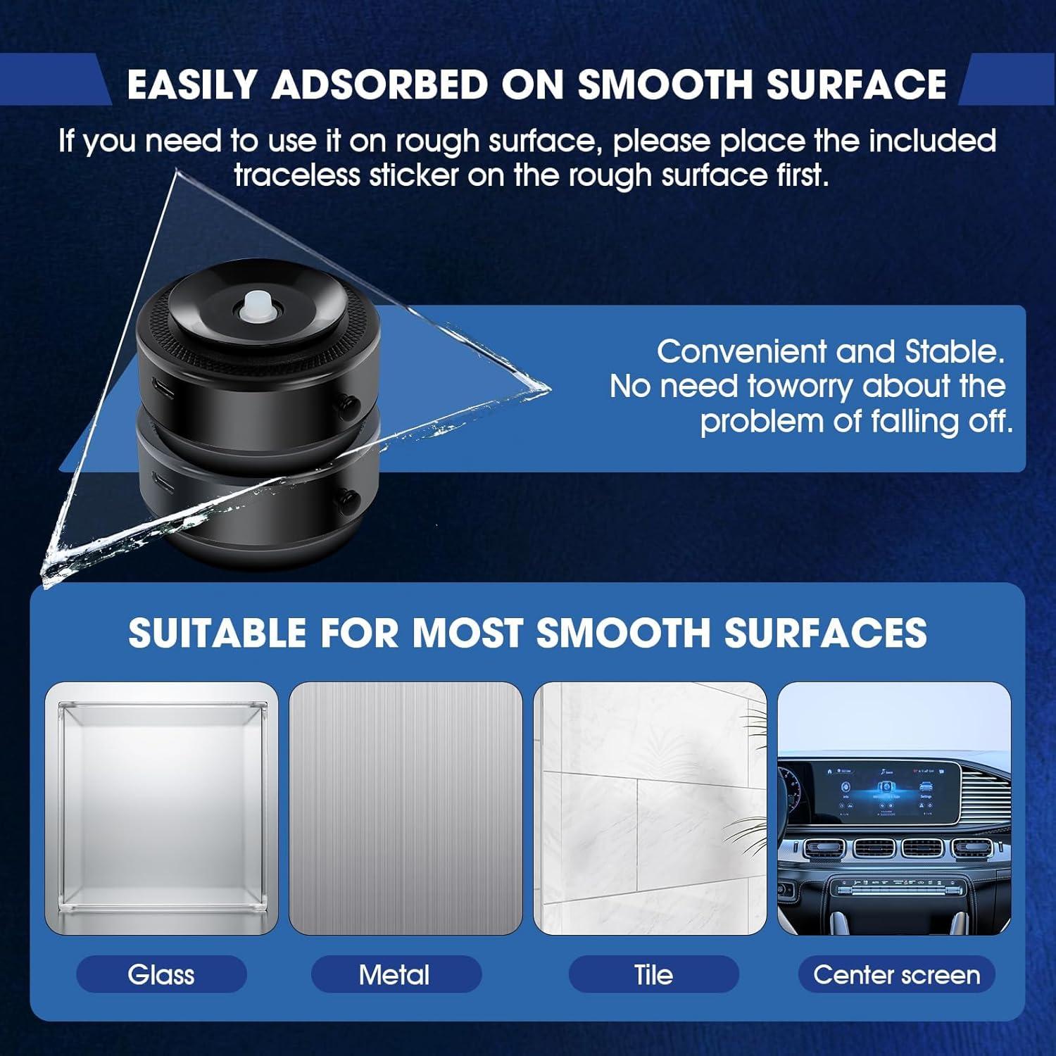 Soporte Magnético para Teléfono KOQ 360° Universal Negro