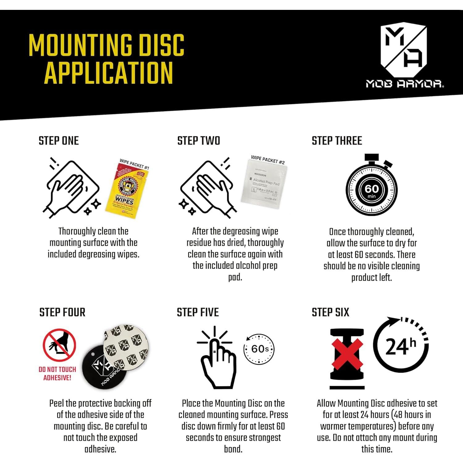 Soporte Magnético para Teléfono Mob Armor Grande - 90 lbs