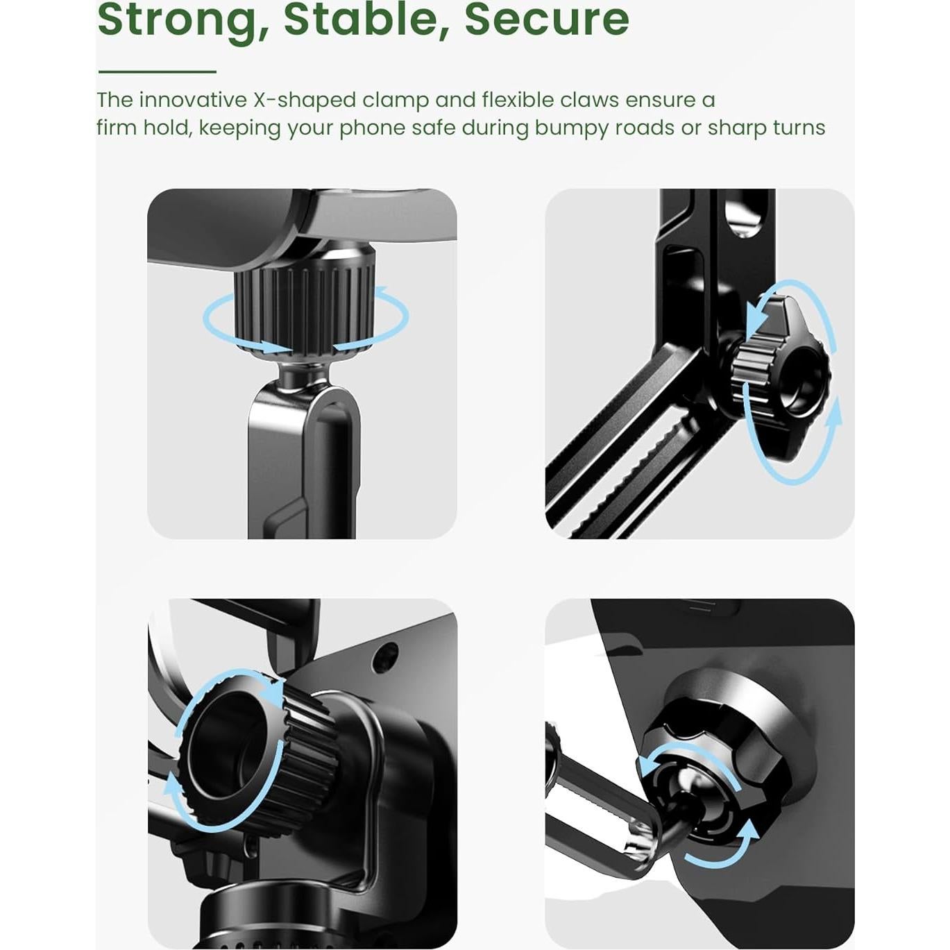 Soporte para Teléfono en Espejo Retrovisor Karmus - Universal
