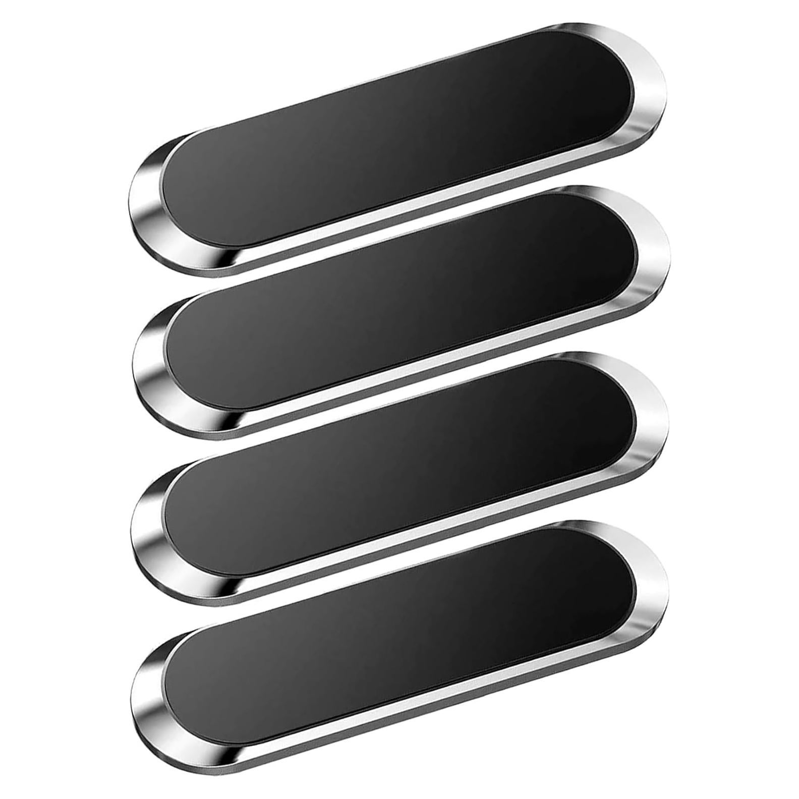 Soportes Magnéticos Plateados SALEX - Paquete de 4, Universal