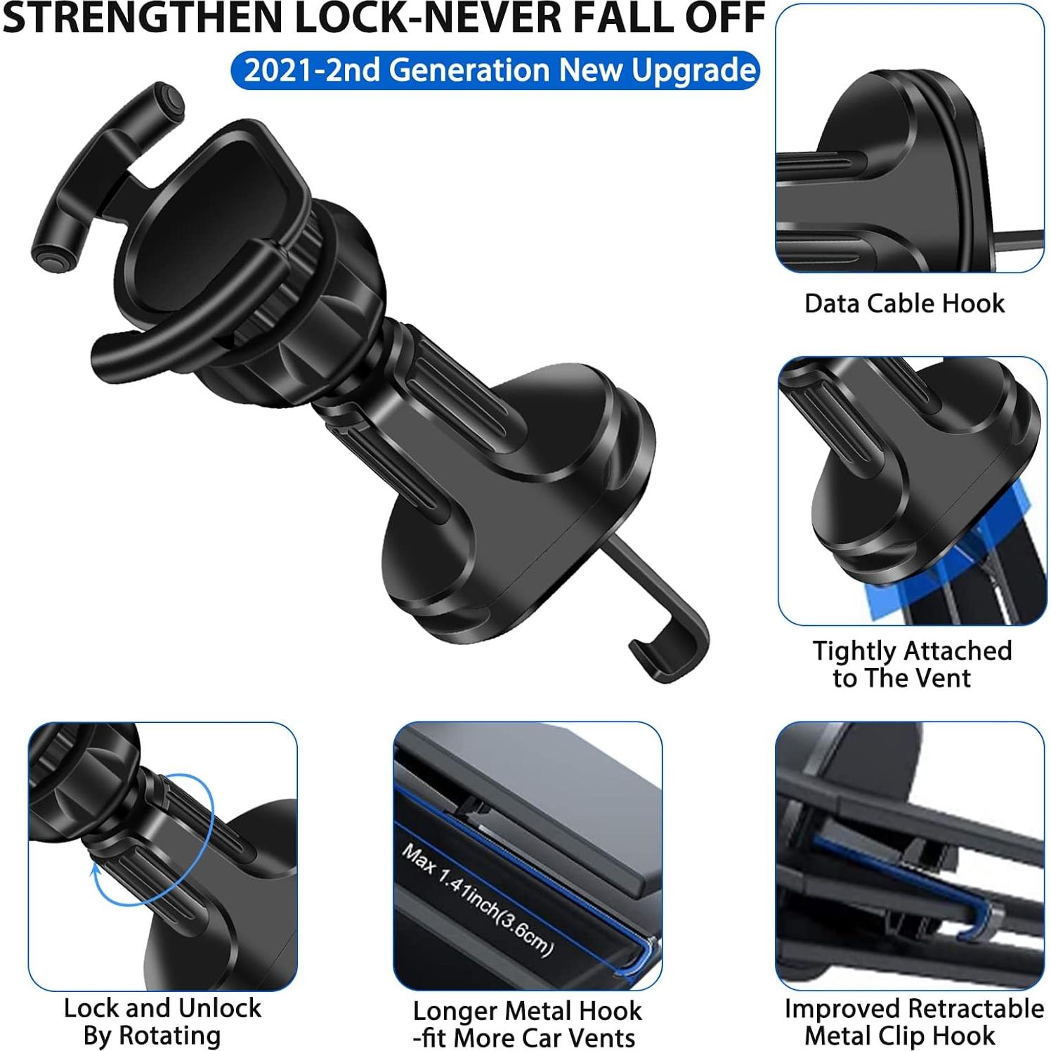 Soporte Universal para Teléfono en Auto ZANEDY 360° Ajustable