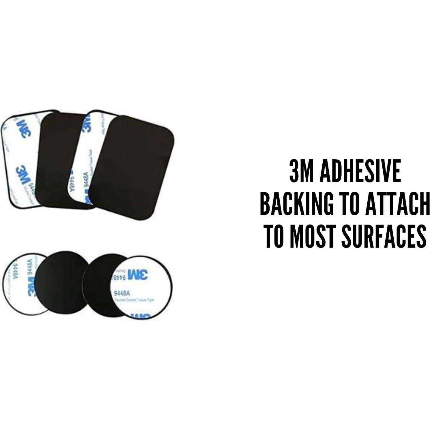 Placas Magnéticas de Metal Universal DealChase - 8 Piezas