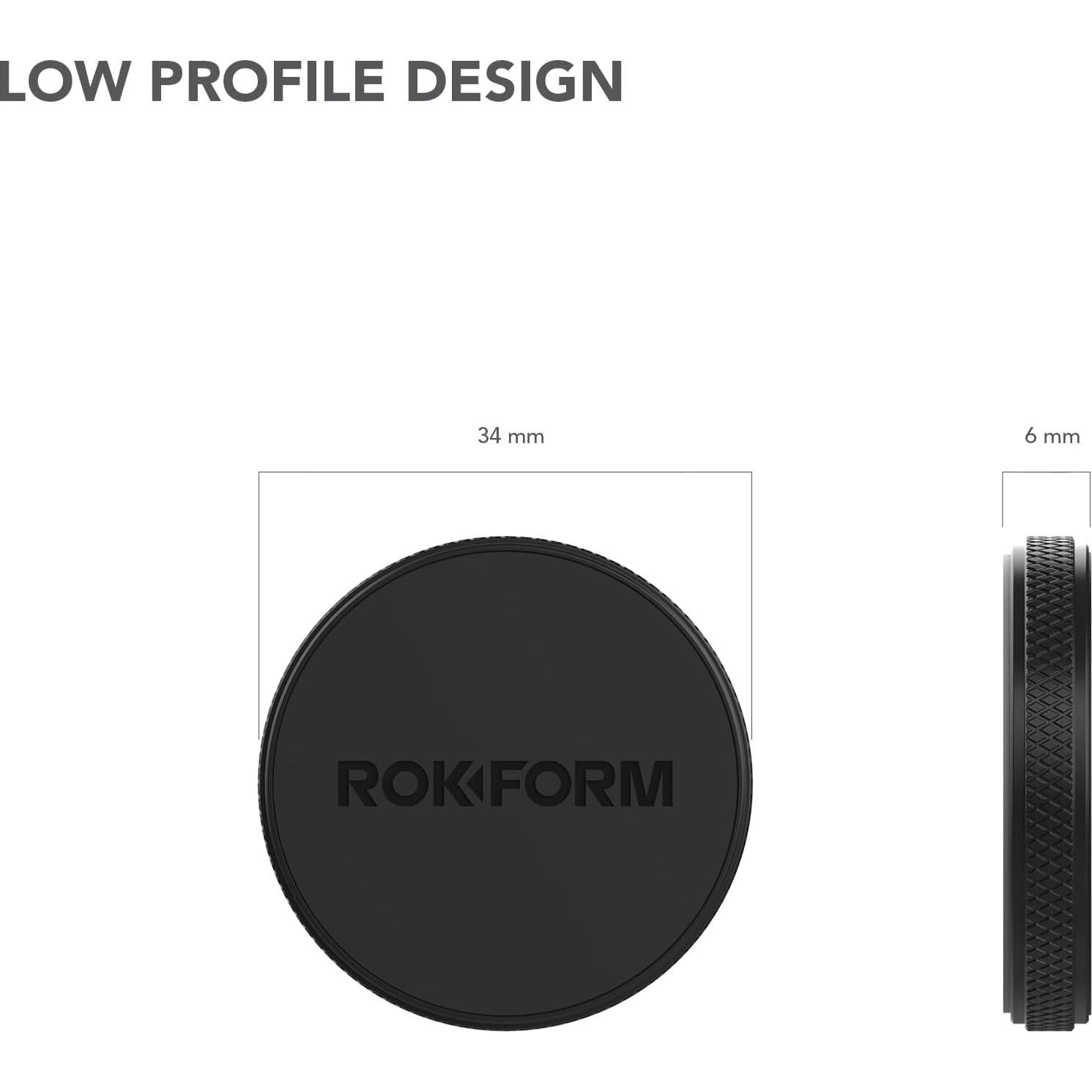 Soporte Magnético Bajo Perfil Rokform para Auto - Negro