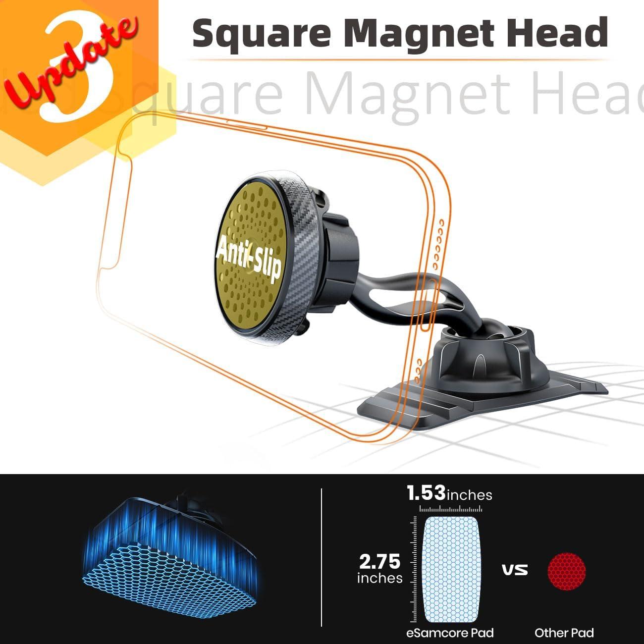 Soporte Magnético para Teléfono eSamcore para Coche - Ajustable 360°