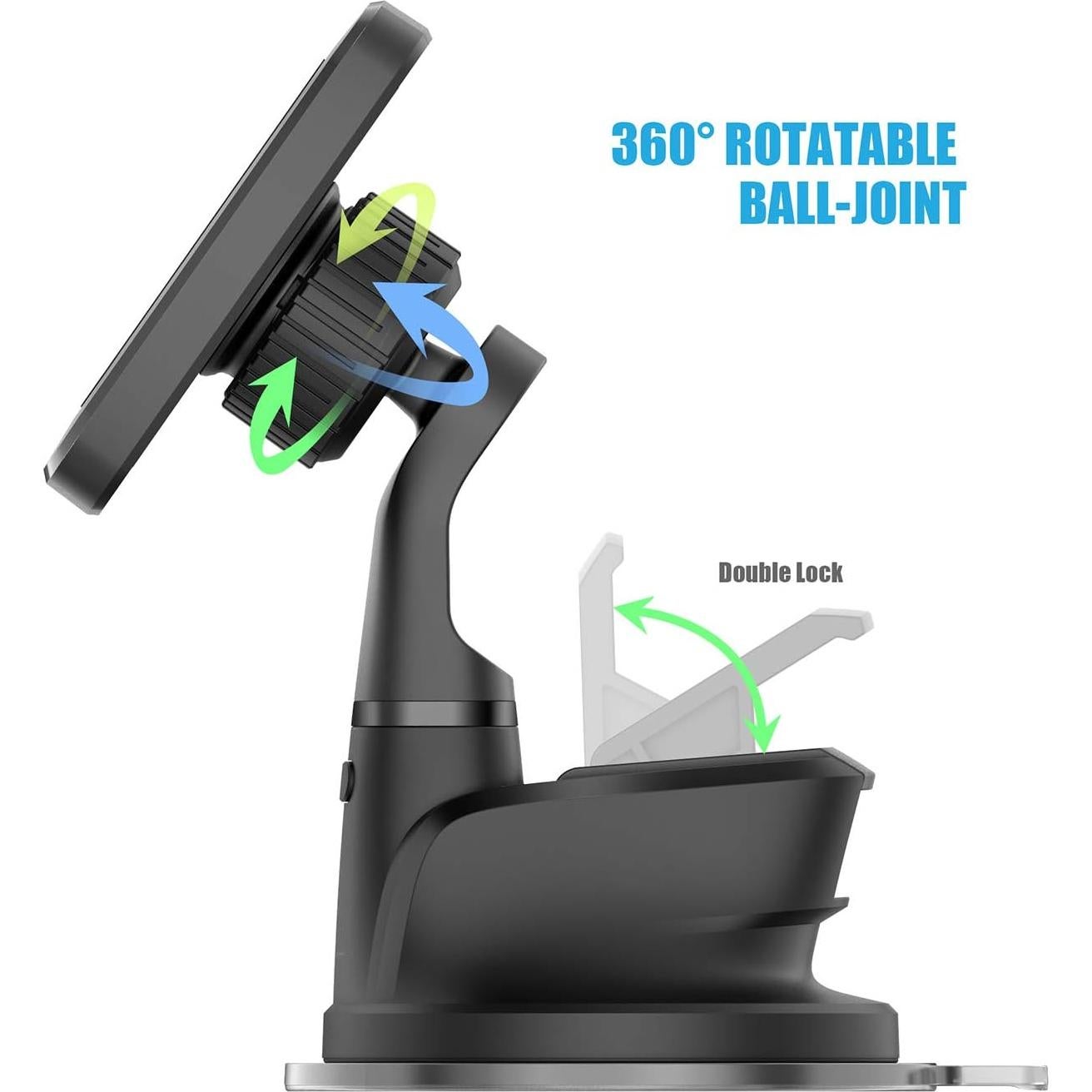 Soporte Magnético para Teléfono WixGear - Universal para Auto