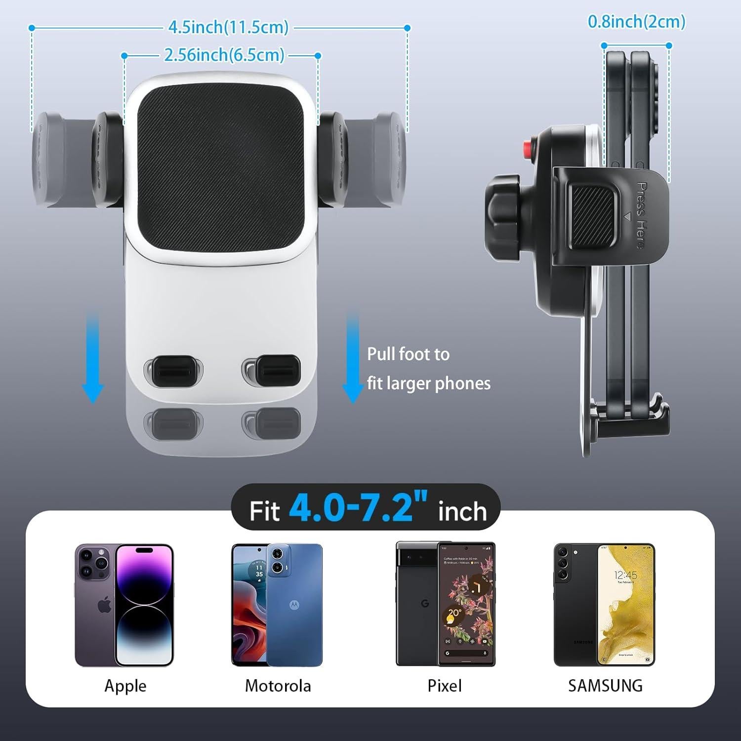 Soporte para Teléfono Universal BSADIY para Tesla Model 3/Y