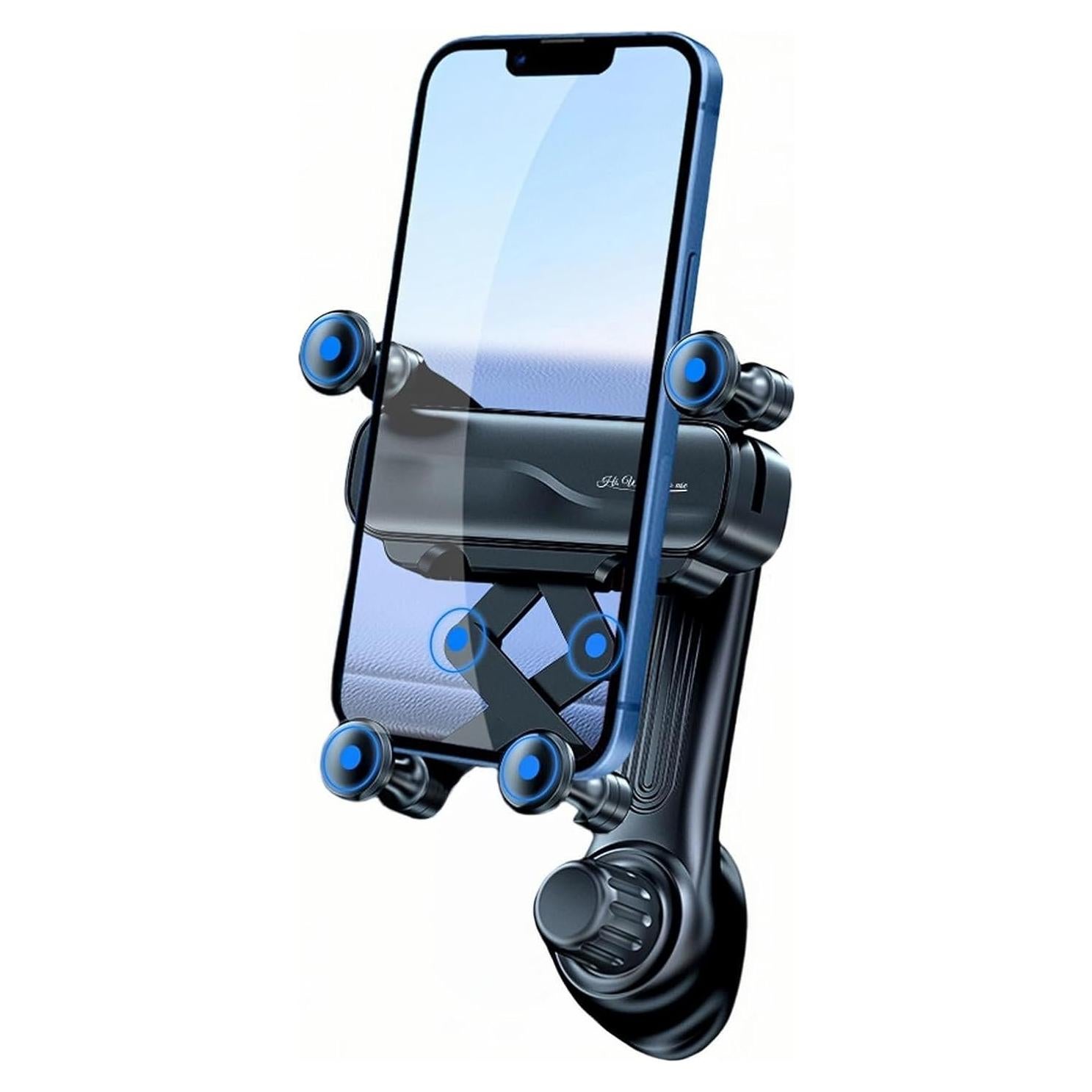 Soporte para Teléfono de Coche NIJIZS con Brazo Giratorio 360°