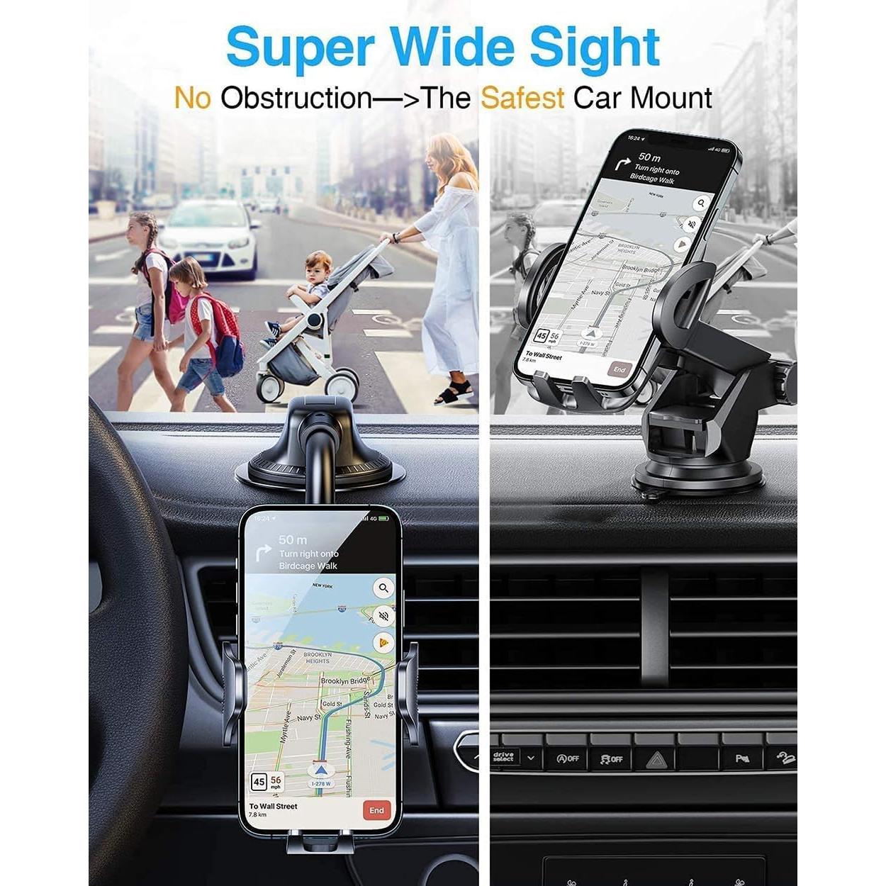 Soporte para Teléfono de Coche Universal CCD 3 en 1