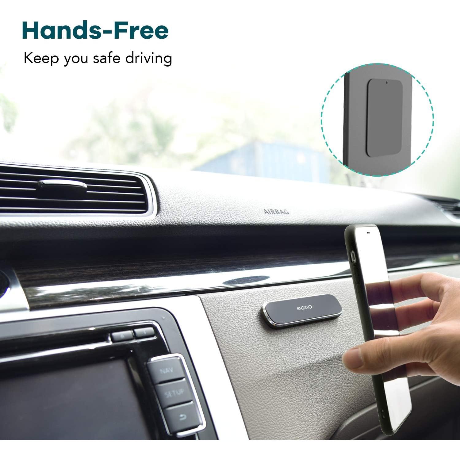 Soporte Magnético para Teléfono en Auto OQTIQ - Negro
