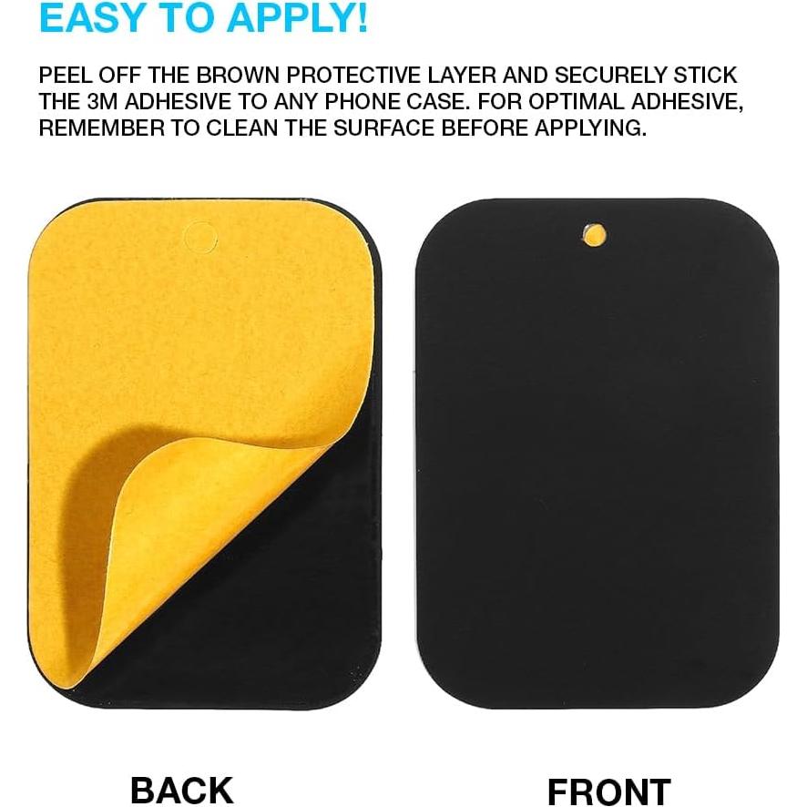 Soporte Magnético para Teléfono en Ventilación de Auto - Paquete de 2