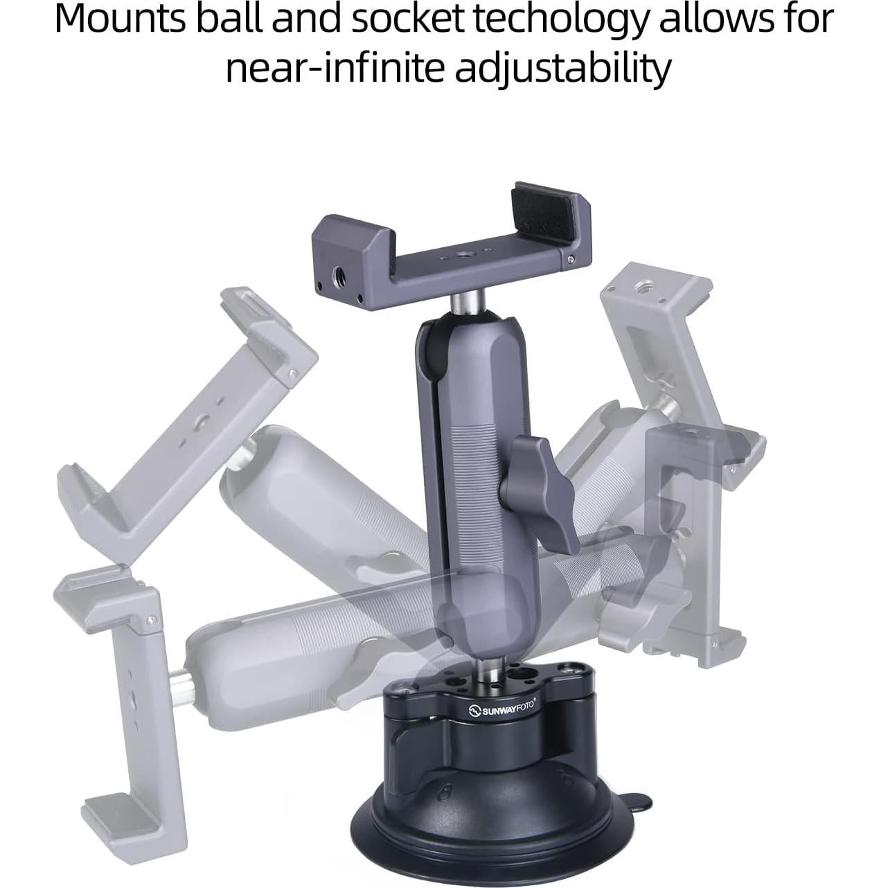 Soporte para Teléfono Celular Universal con Ventosa SPH-01