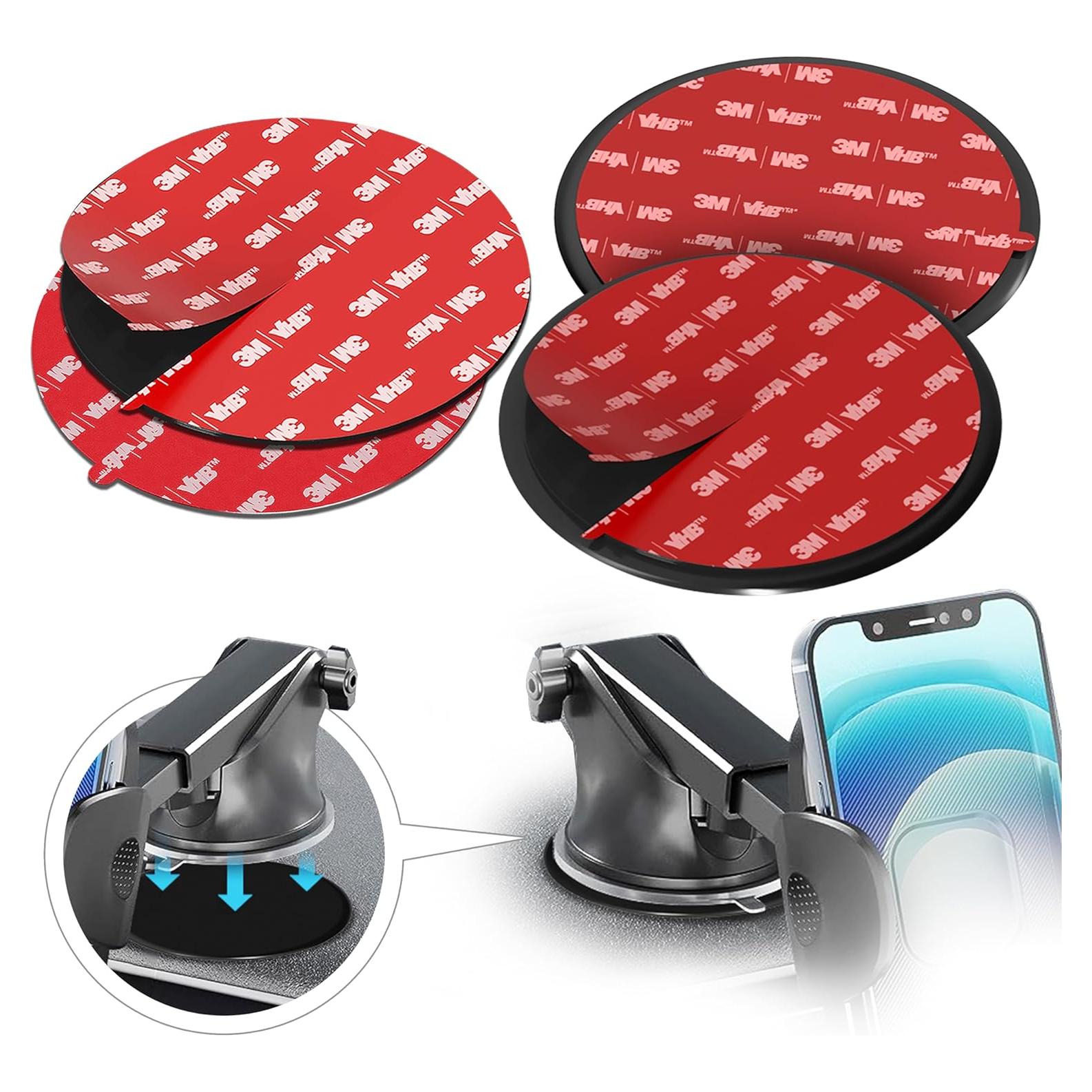 Conjunto de almohadillas adhesivas 3M VHB para soporte de auto