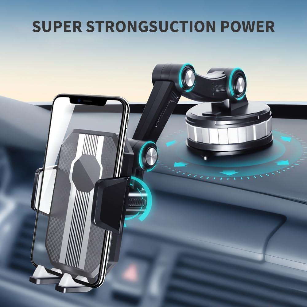 Soporte para Teléfono de Coche Fancial con Ventosa Universal