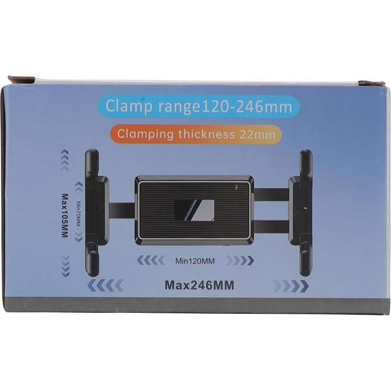 Soporte para Tablet y Teléfono EEEKit CD 2 en 1 Negro 10-38cm