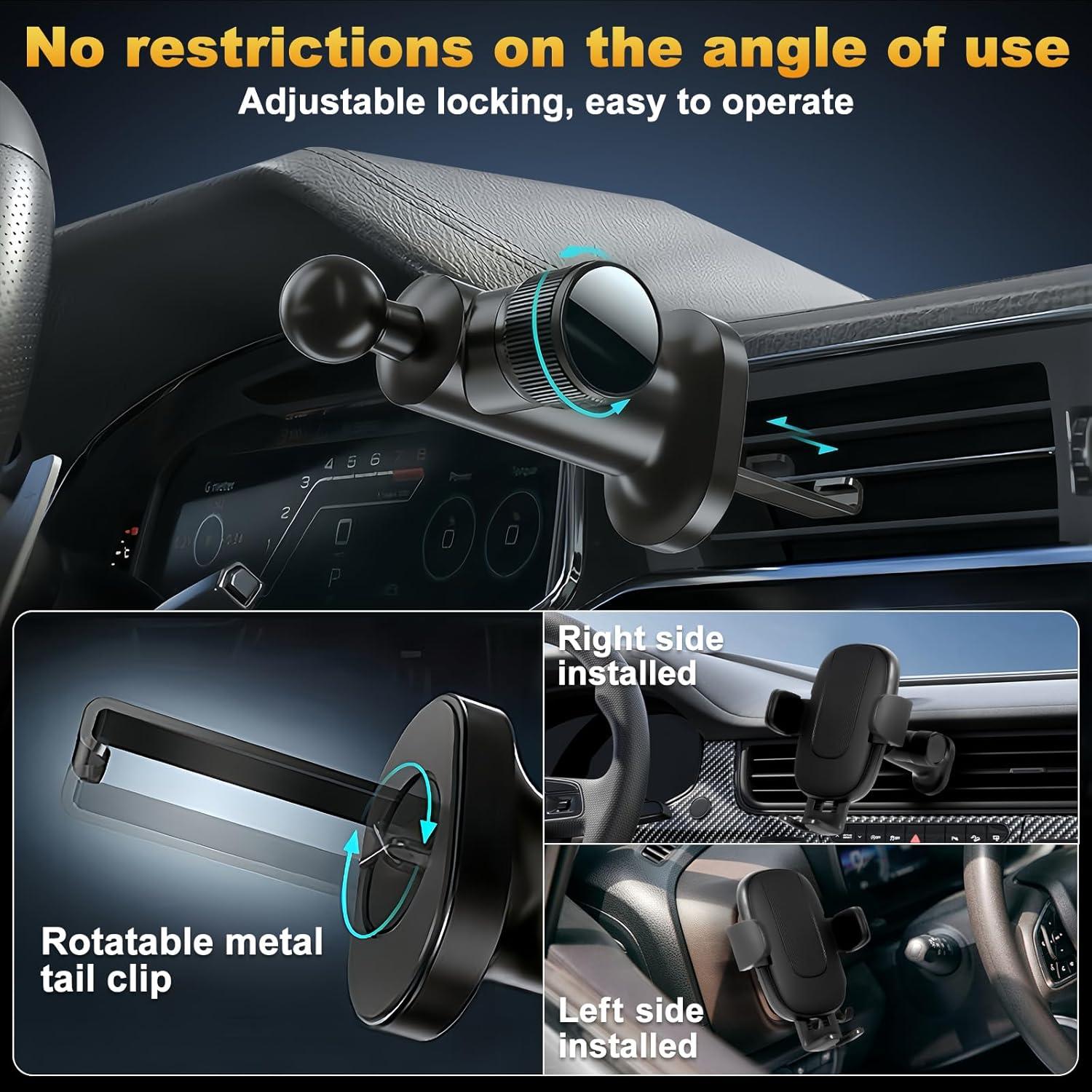 Soporte para Teléfono de Coche NyxTerra Universal Negro