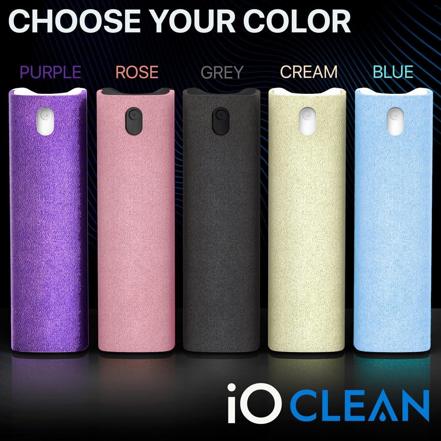 Mini Limpiador de Pantalla en Spray iO CLEAN 3 en 1 - Gris