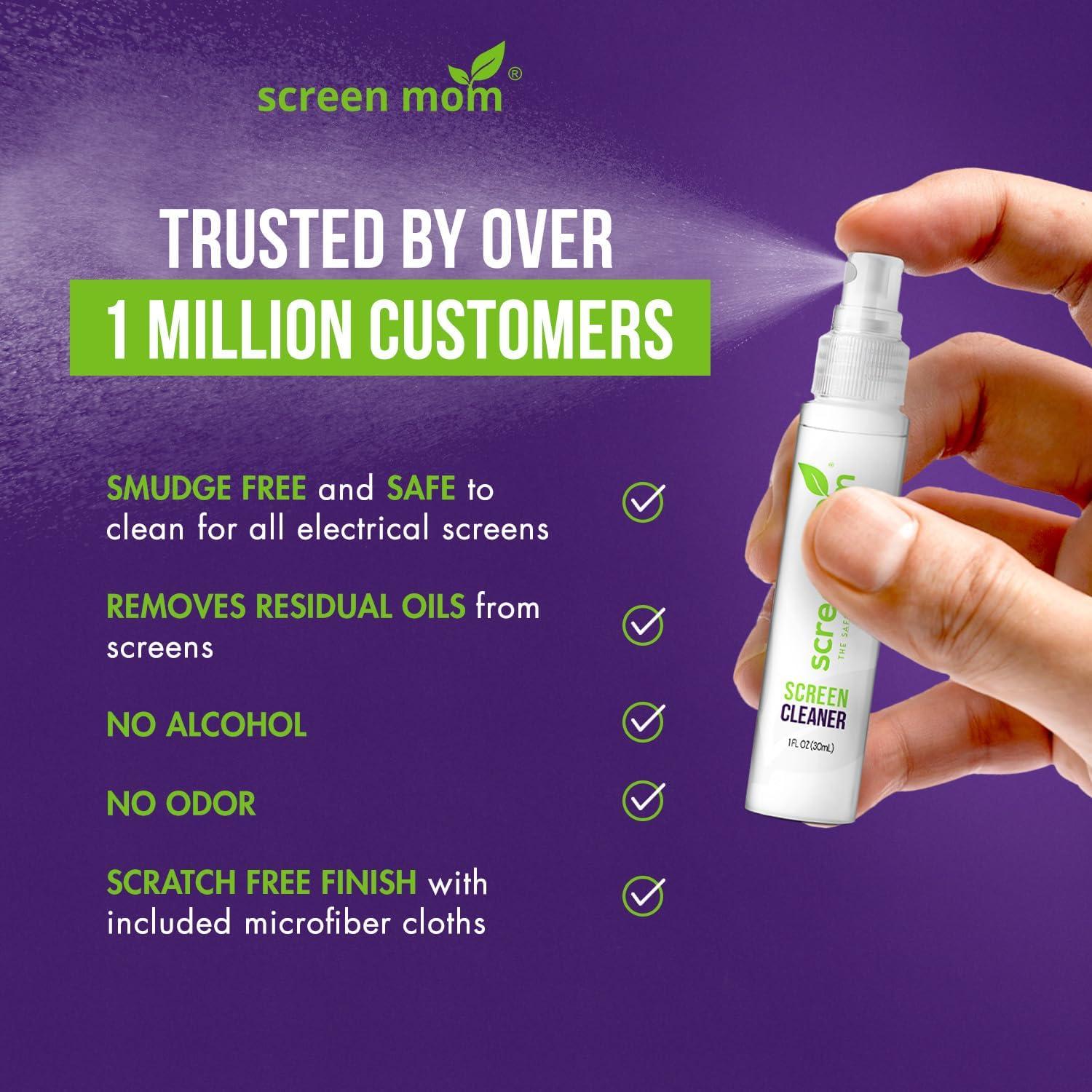 Kit Limpiador de Pantallas Screen Mom 2-Pack 28.35ml