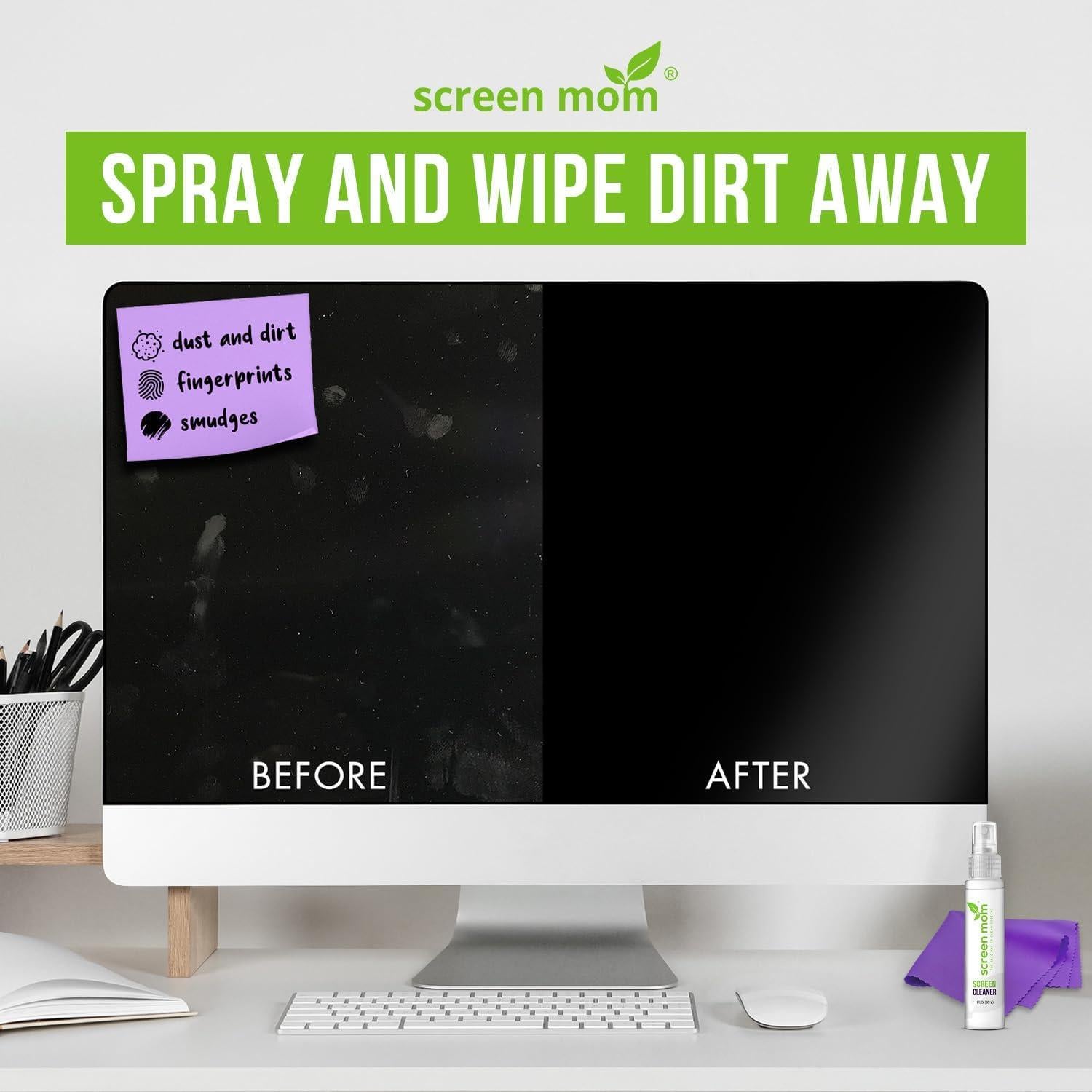 Kit Limpiador de Pantallas Screen Mom 2-Pack 28.35ml