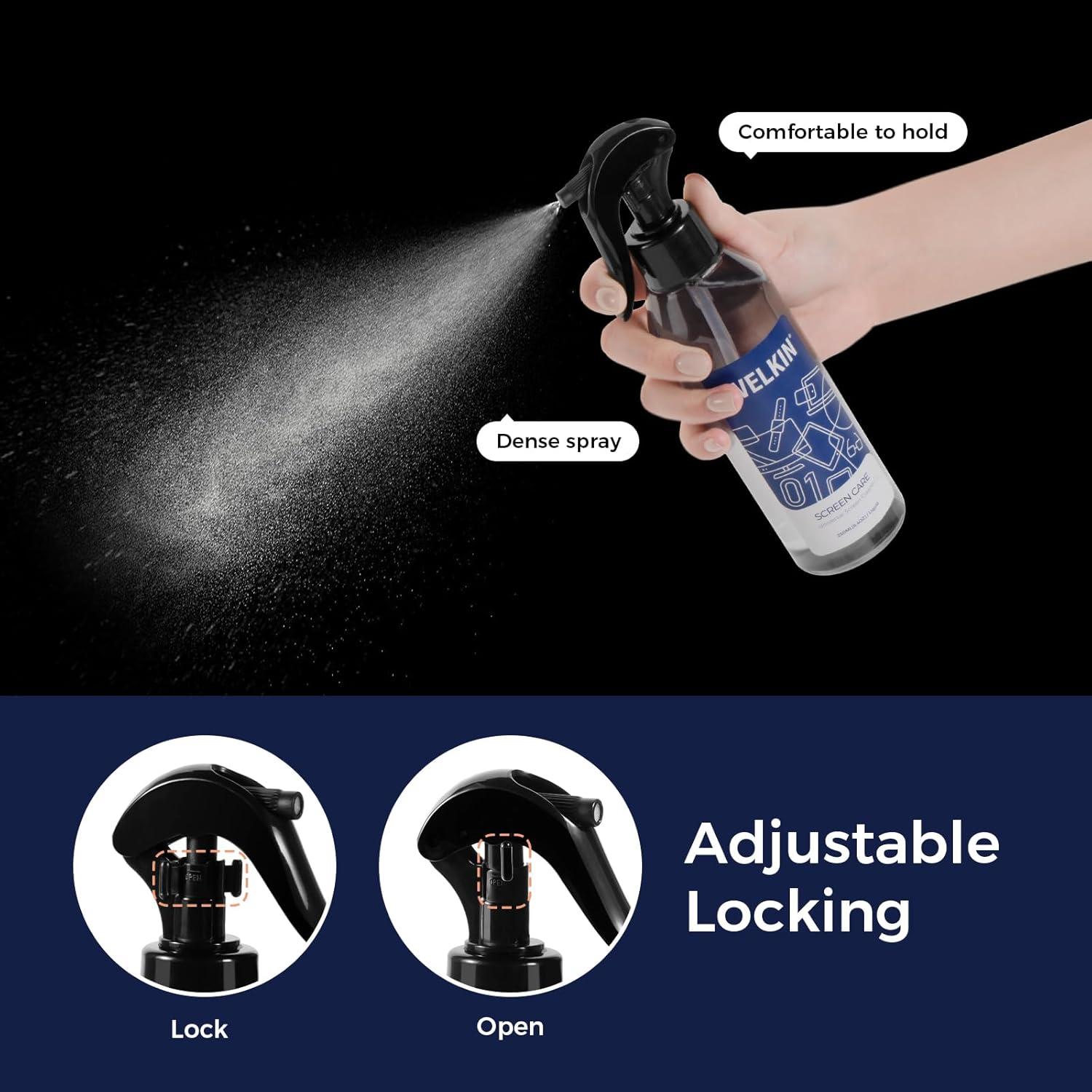 Gel Limpiador de Pantallas Welkin 200ml - Sin Rayas y Seguro