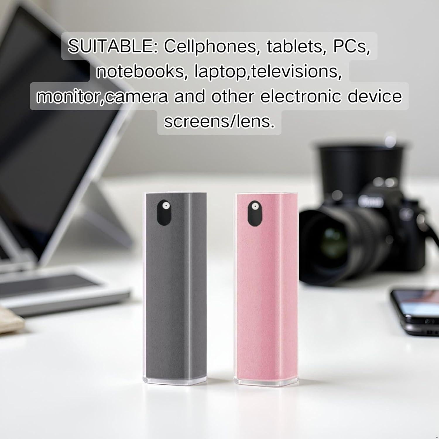 Limpiador de Pantalla Spray HHnian 99.6g con Paño Microfibra