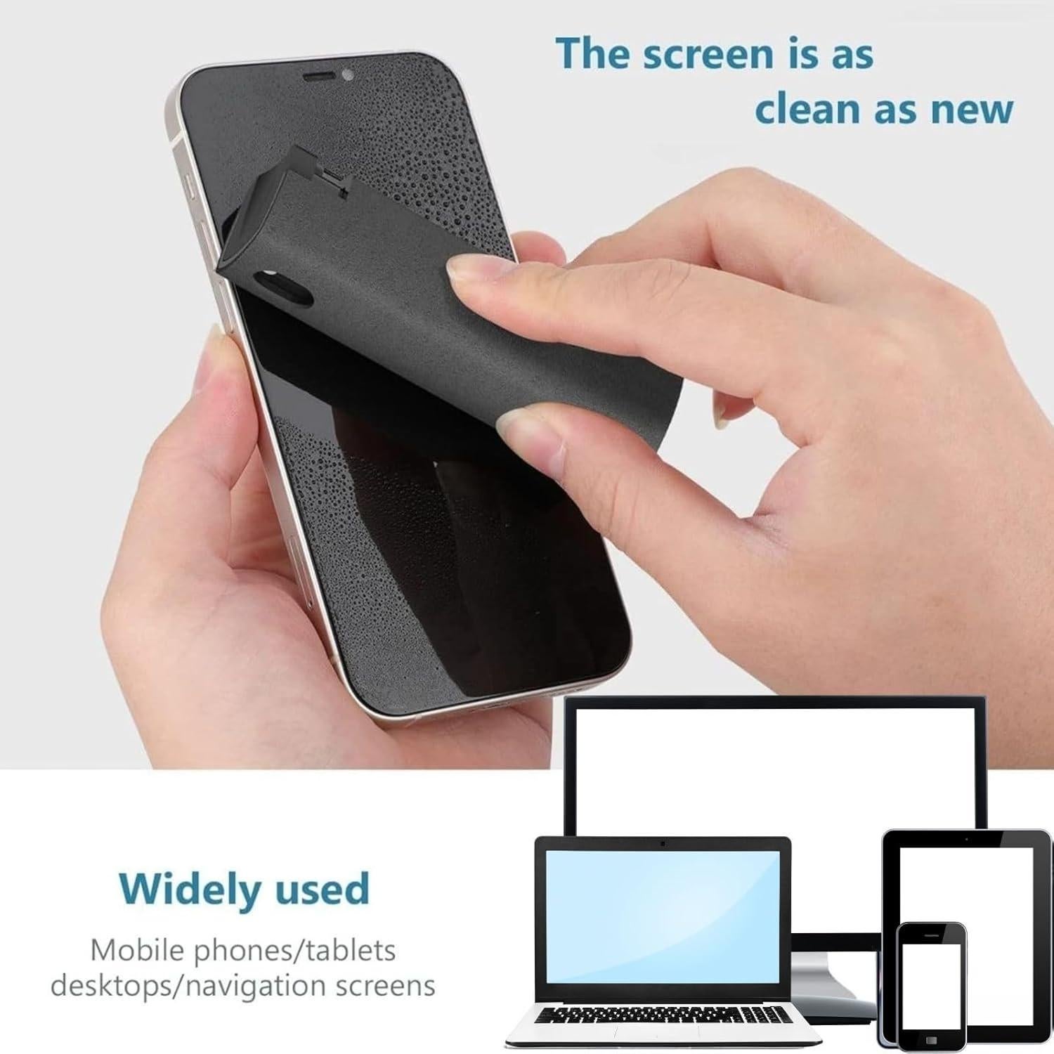 Limpiador de Pantalla Spray HHnian 99.6g con Paño Microfibra