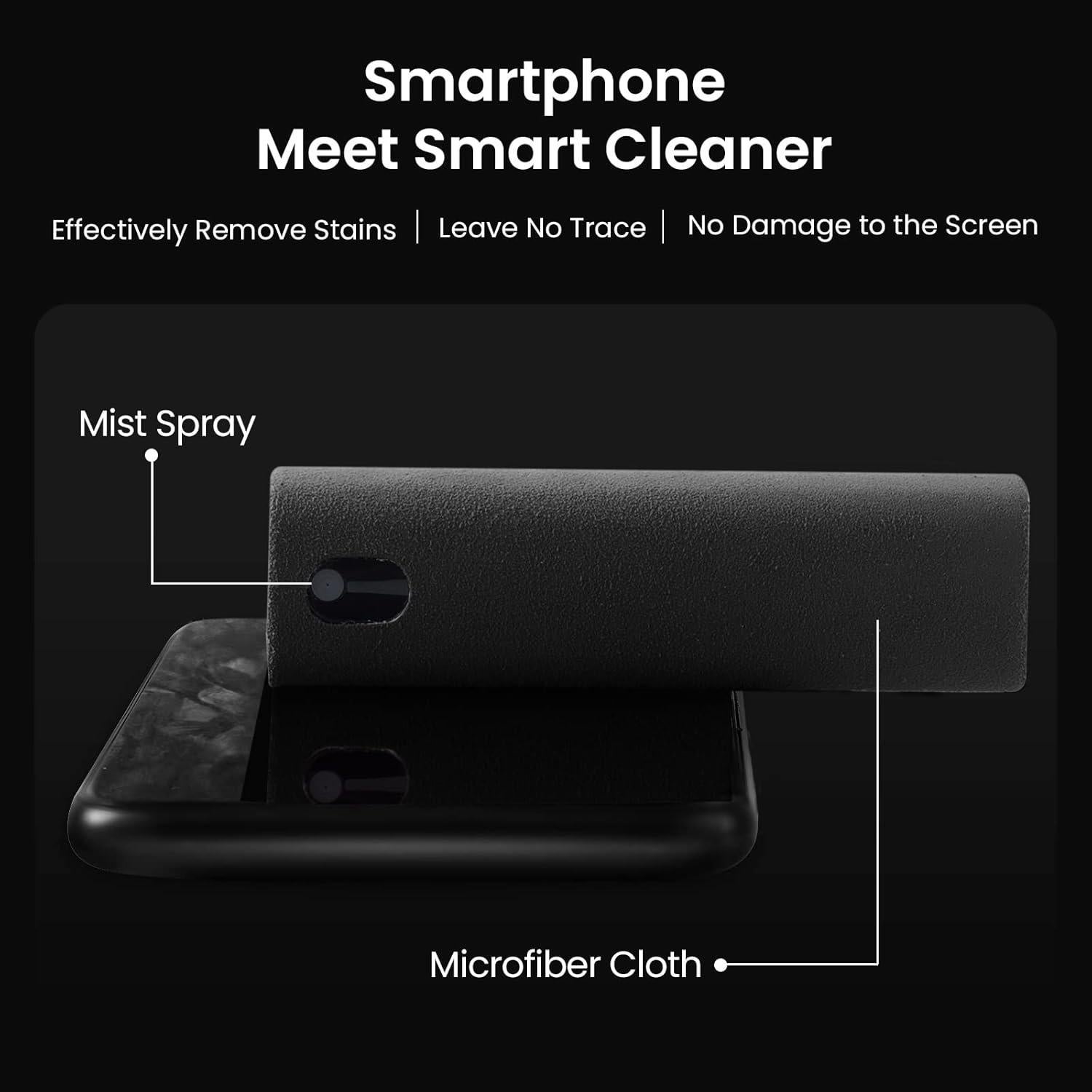 Limpiador de Pantallas Táctiles YTT - Spray y Paño Portátil