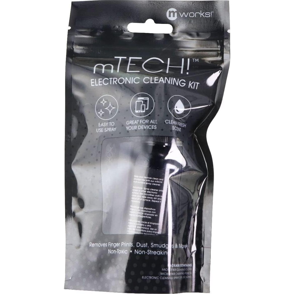Kit de Limpieza Electrónica mWorks! Viaje Pantallas 3 en 1