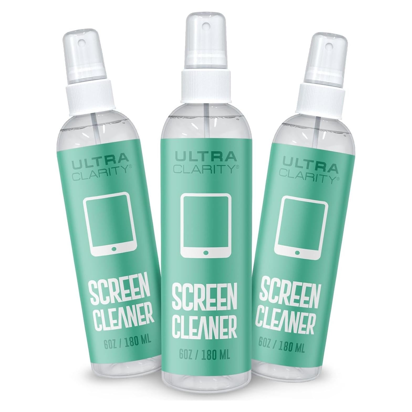 Kit Limpiador de Pantallas Ultra Clarity - 3 Sprays 170ml