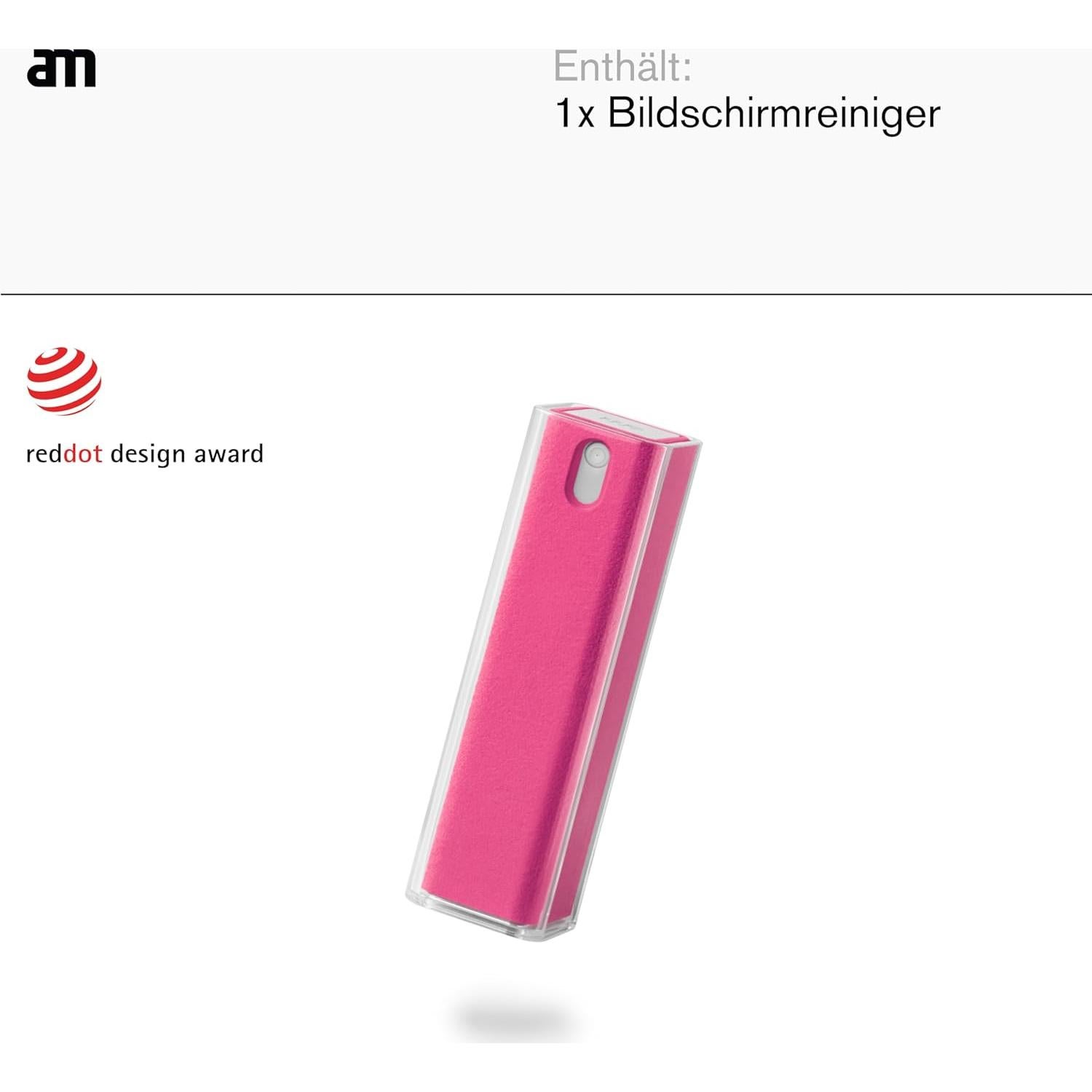 Limpiador de Pantallas AM 10.4 ml Sin Alcohol con Paño Microfibra