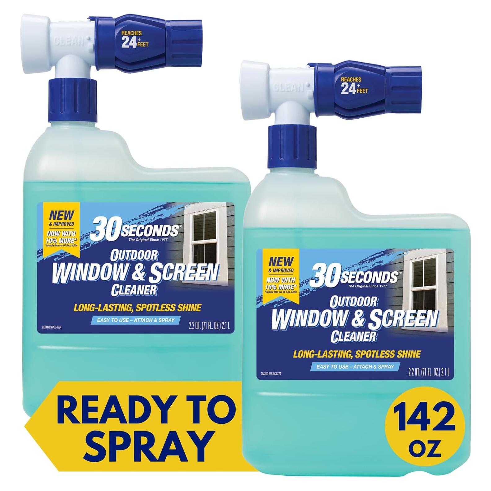 Limpiador de Ventanas y Pantallas 30 SECONDS - 2 Pack