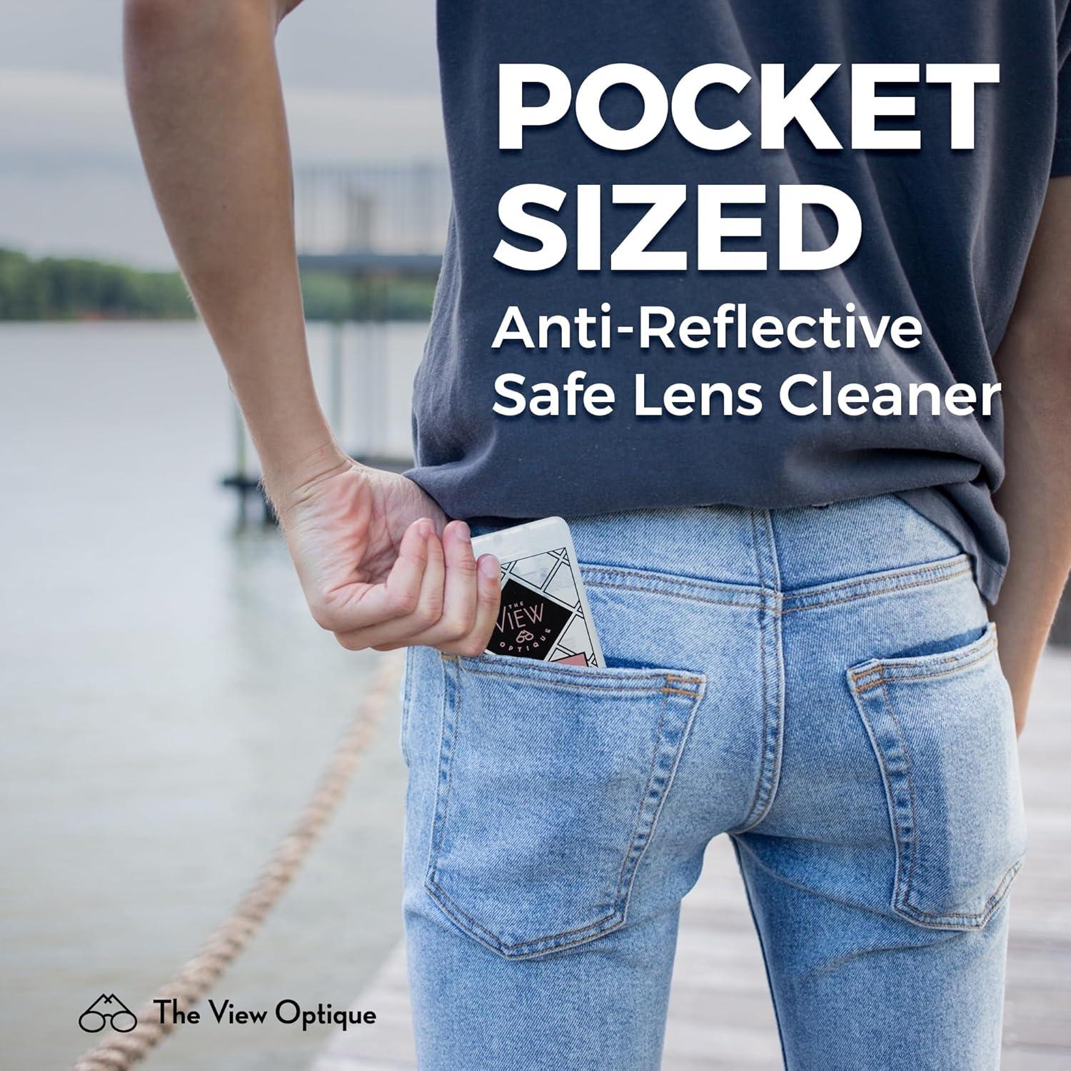 Kit de Limpieza de Lentes View Optique 20ml + Paño Microfibra