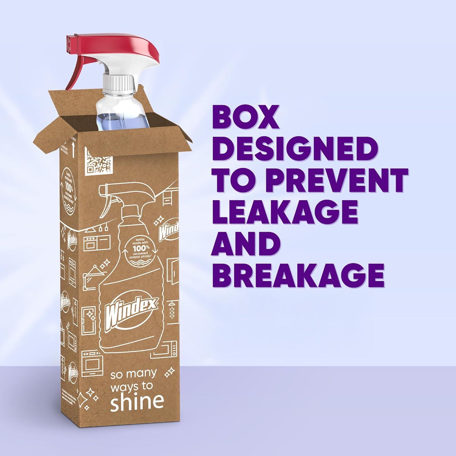 Limpiador de Vidrio Windex 680 ml Libre de Amoníaco Aroma Lluvia