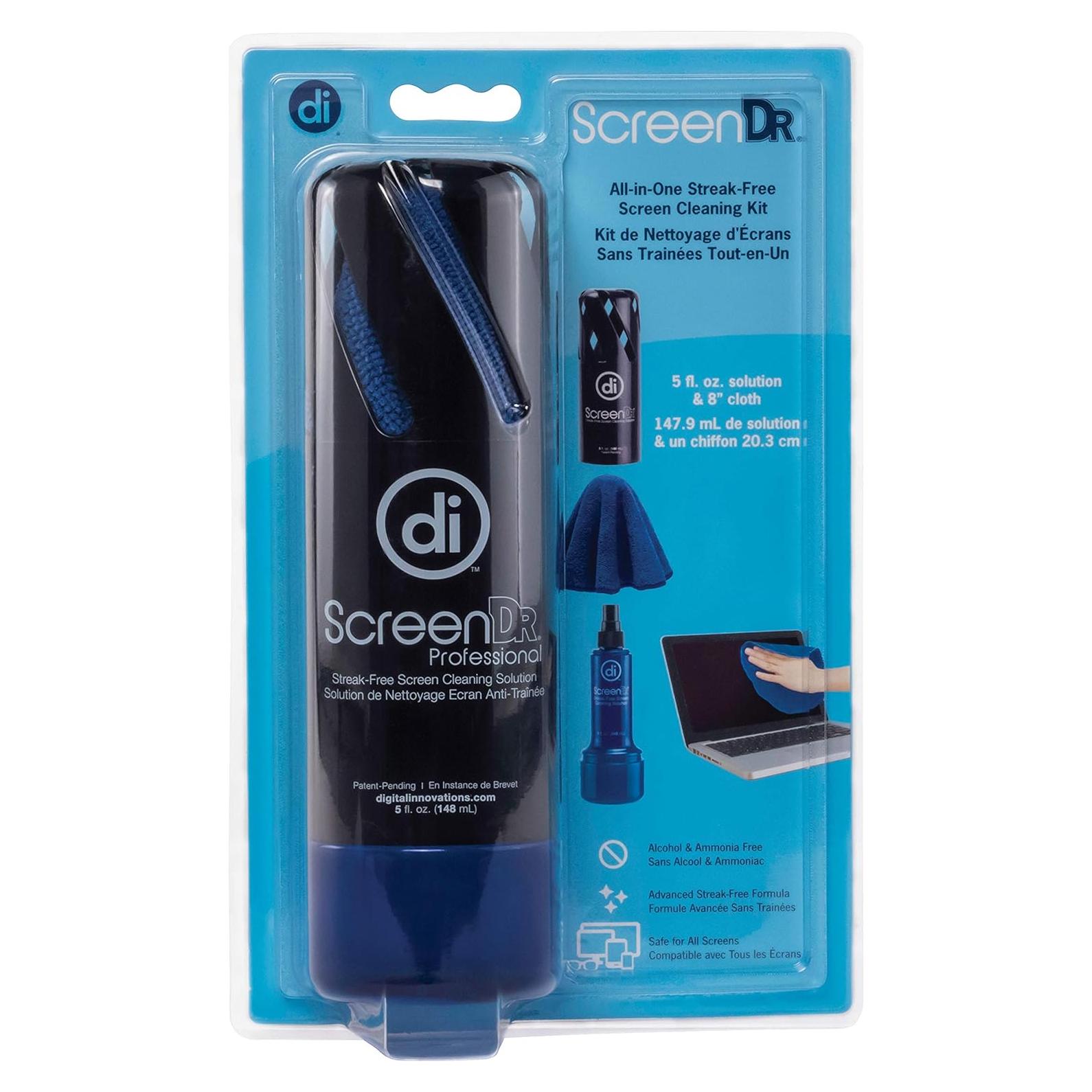 Kit de limpieza de pantalla Allsop ScreenDr 141.75 ml para TV y Laptop