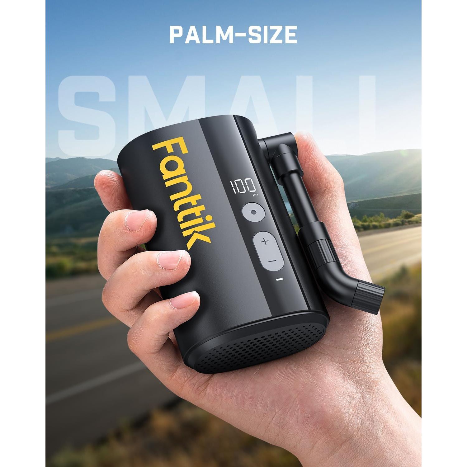 Bomba de Aire Eléctrica Fanttik X9 Ace 150 PSI Compacta