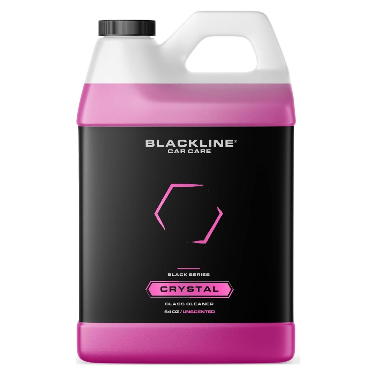 Limpiador de Vidrio Blackline 1.89L - Sin Rayas y Seguro para Tintado