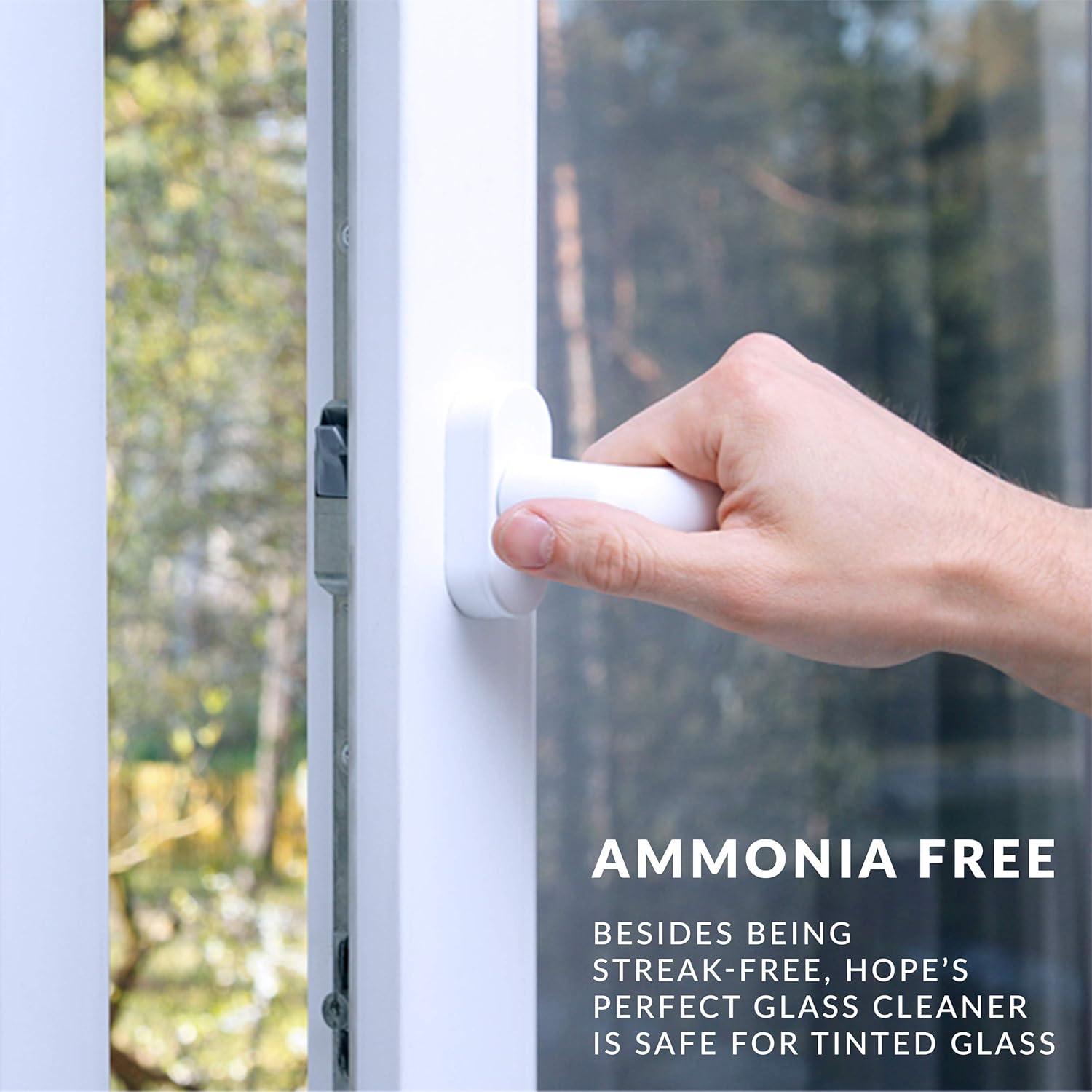 Limpiador de Vidrio Perfecto Hope's 946 ml Sin Rayas y Amoníaco