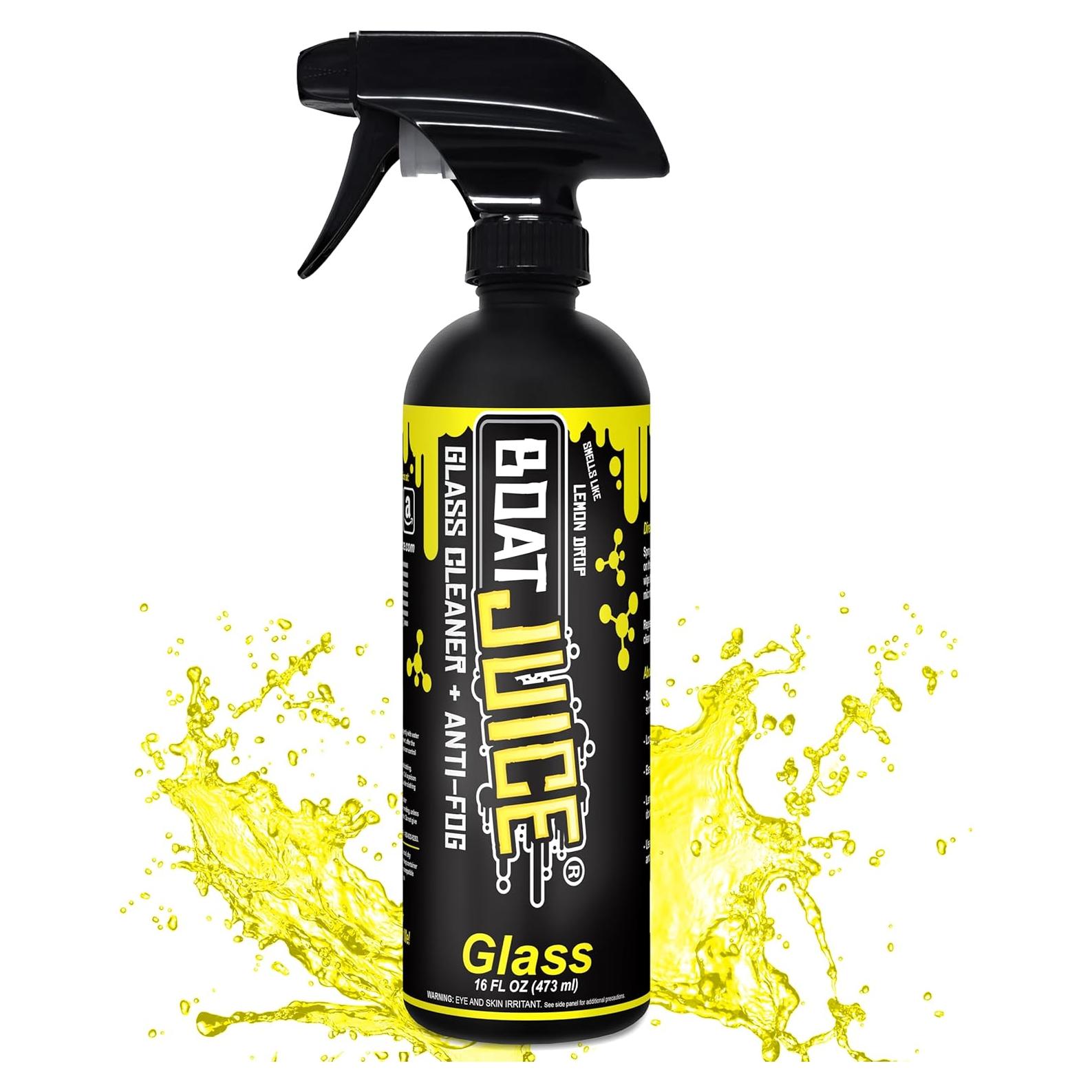 Limpiador de Cristales Boat Juice 16oz Antivaho Aroma Limón