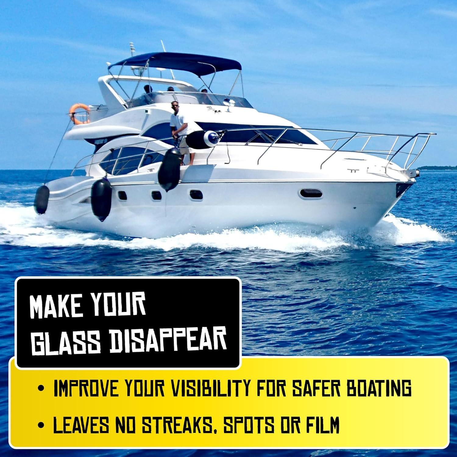 Limpiador de Cristales Boat Juice 16oz Antivaho Aroma Limón