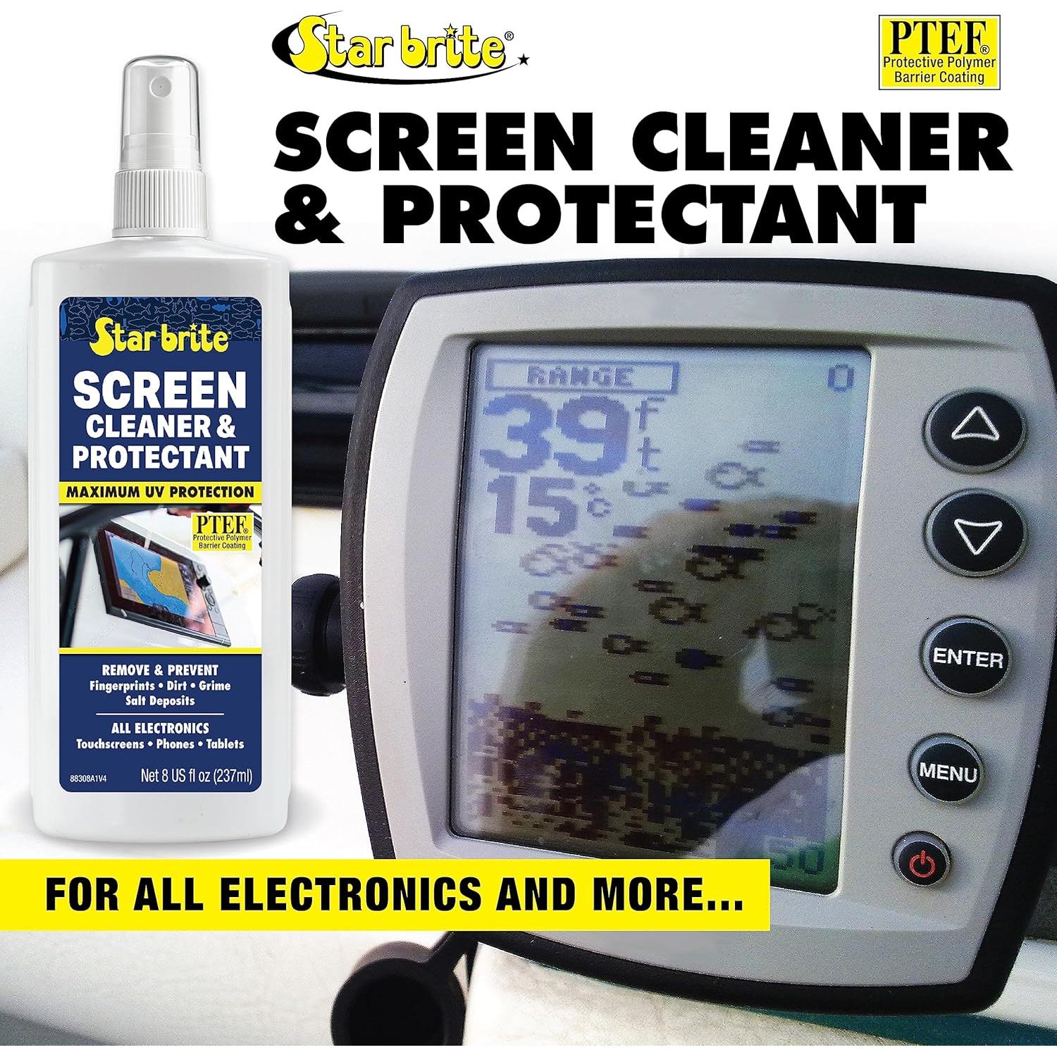 Limpiador y Protector de Pantallas Star Brite 236 ml - Anti UV