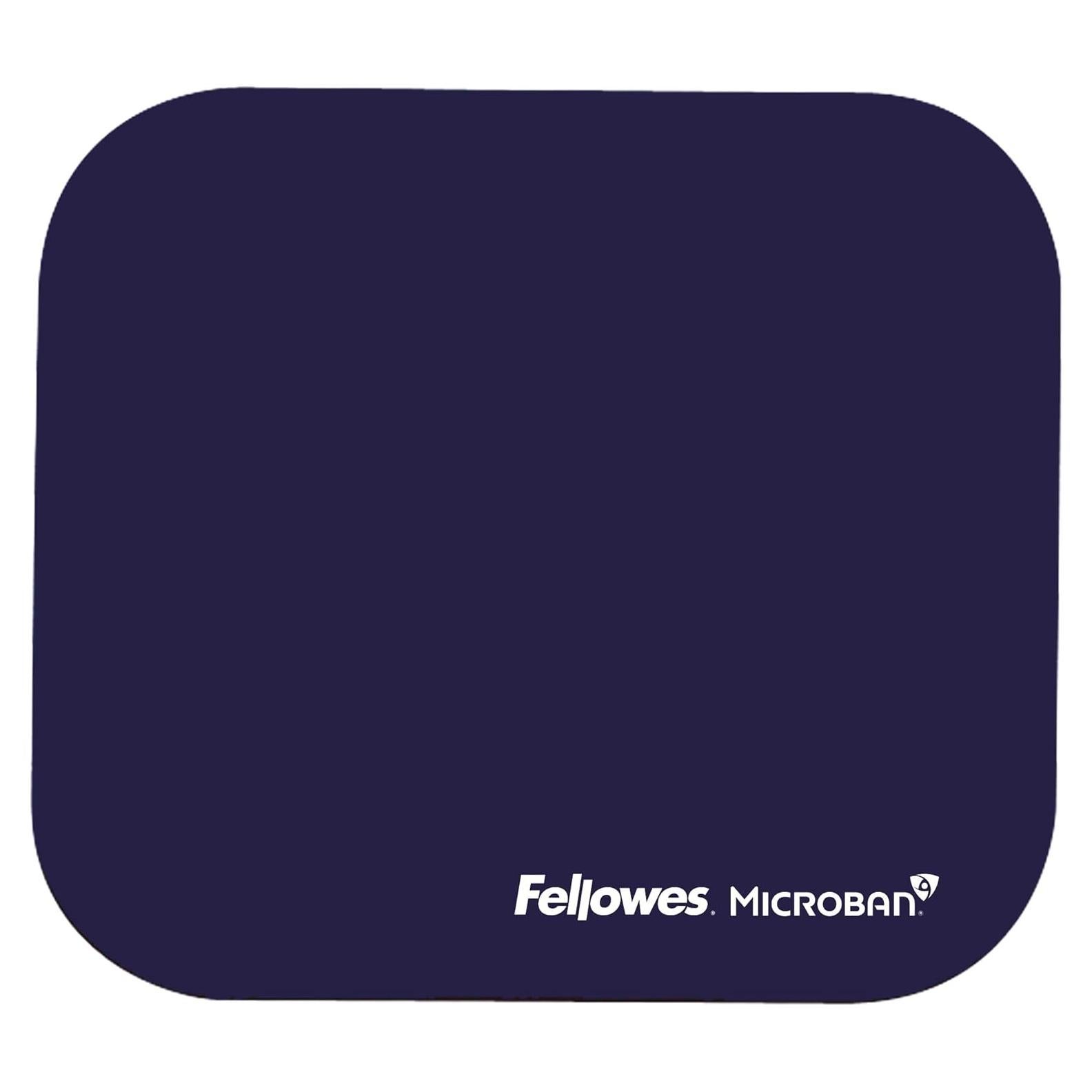 Alfombrilla de ratón Fellowes Microban Azul 22.86x20.32 cm